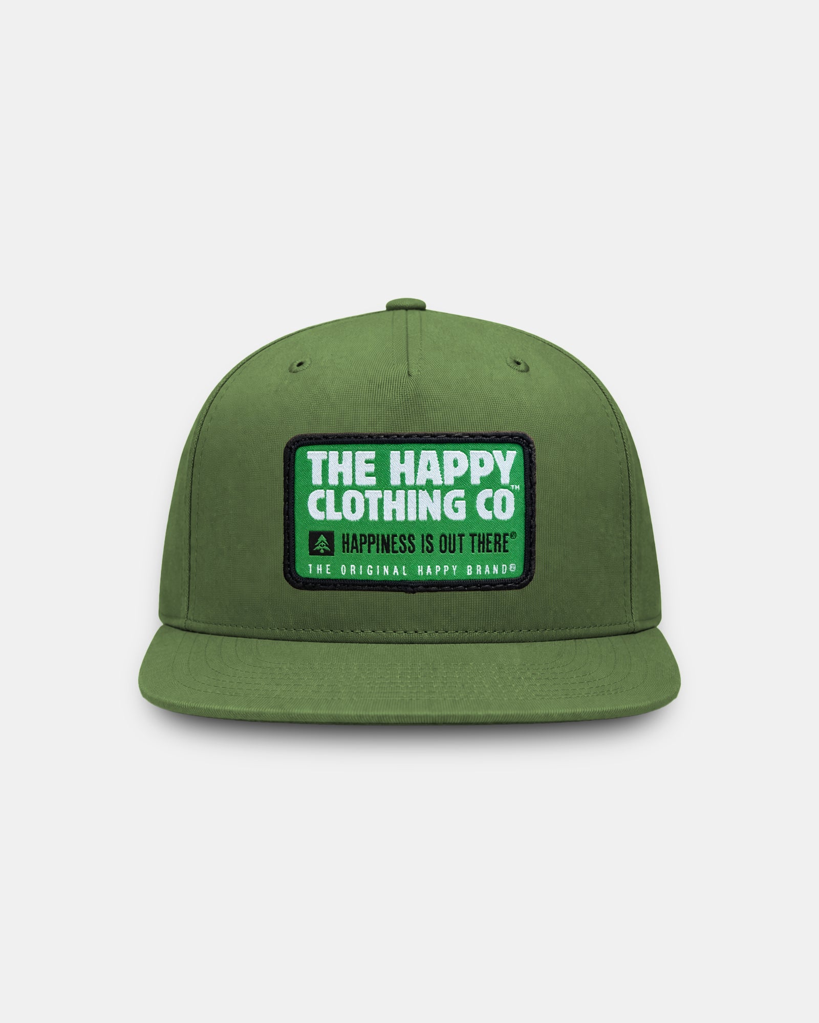 The Happy Clothing Co. 5 Panel Twill Snapback - The Happy Clothing Company