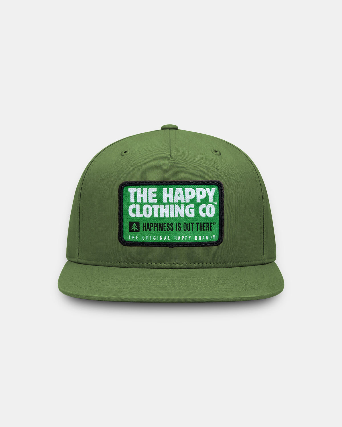 The Happy Clothing Co. 5 Panel Twill Snapback - The Happy Clothing Company