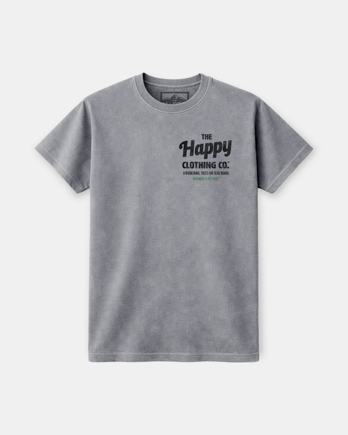 The Happy Clothing Co. Script Nature-Dyed Tee - The Happy Clothing Company