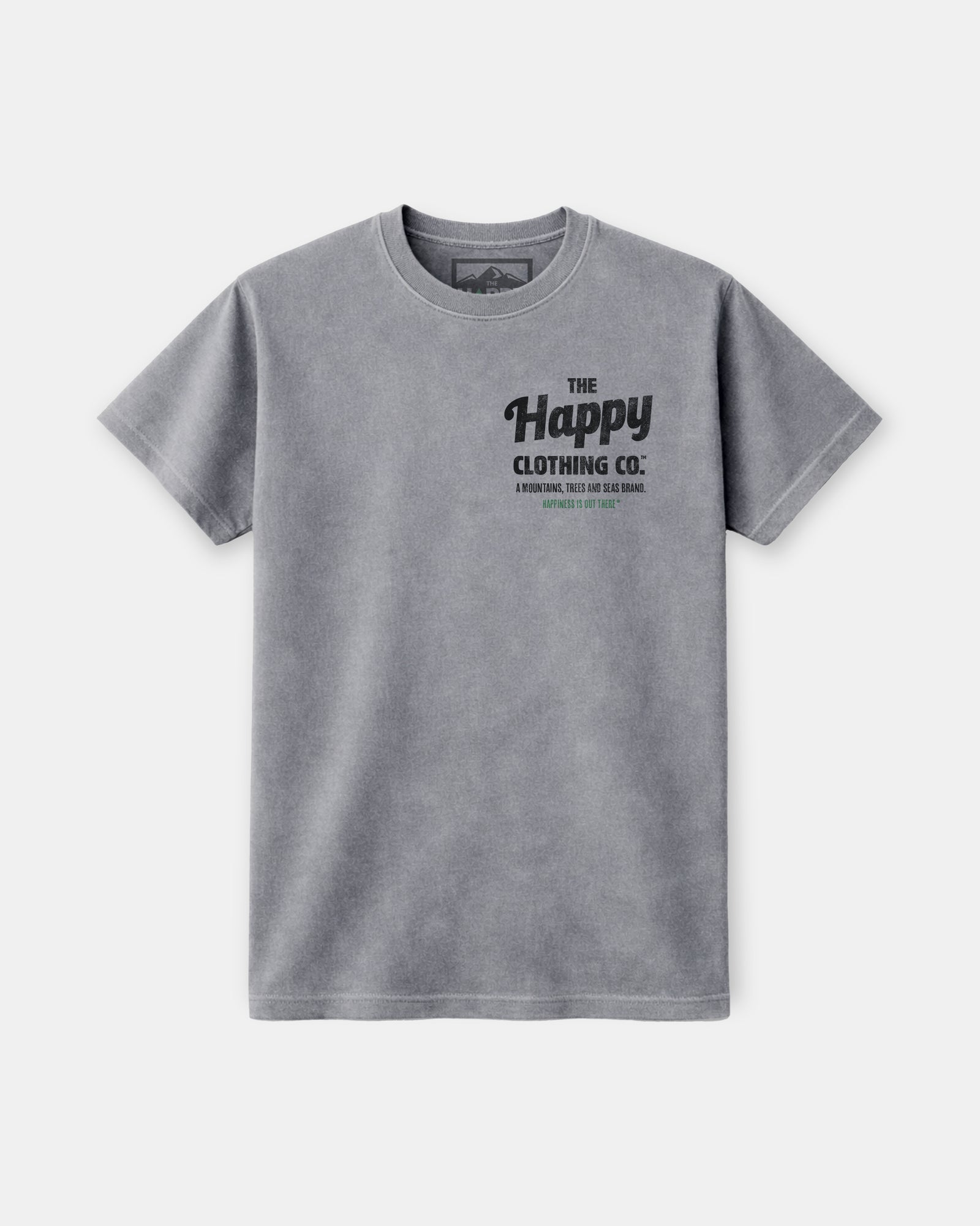 The Happy Clothing Co. Script Nature-Dyed Tee - The Happy Clothing Company