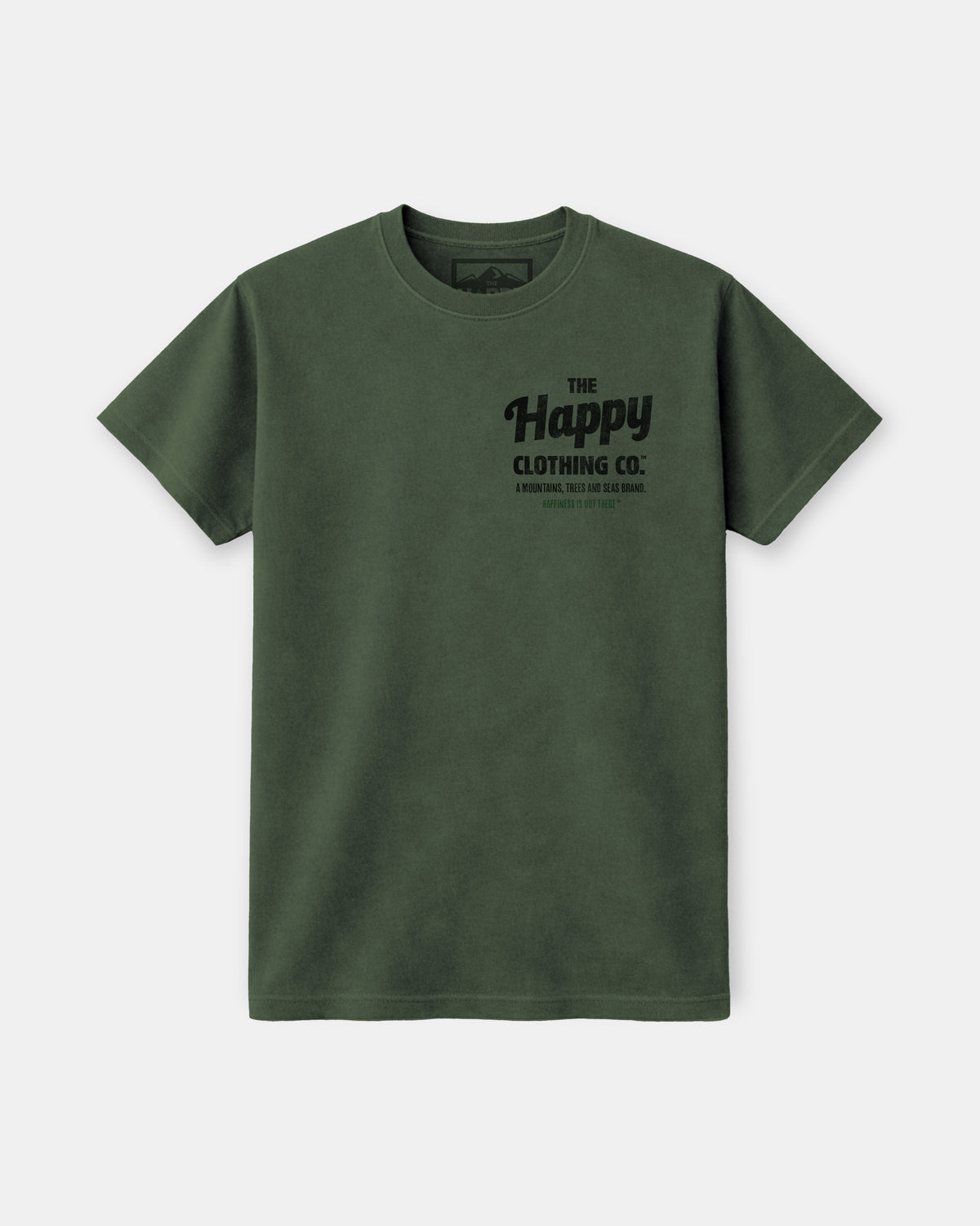 The Happy Clothing Co. Script Nature-Dyed Tee - The Happy Clothing Company