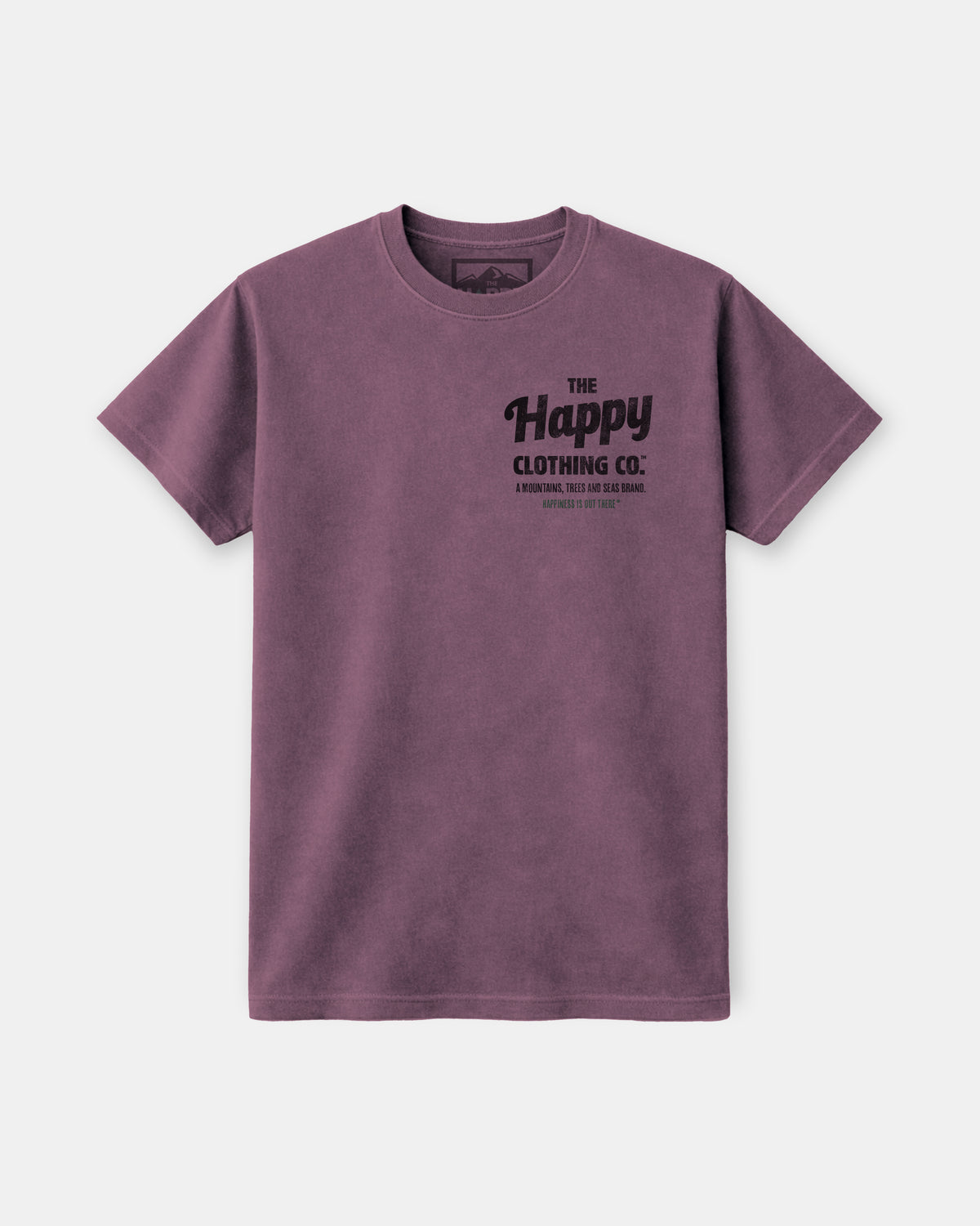 The Happy Clothing Co. Script Nature-Dyed Tee - The Happy Clothing Company