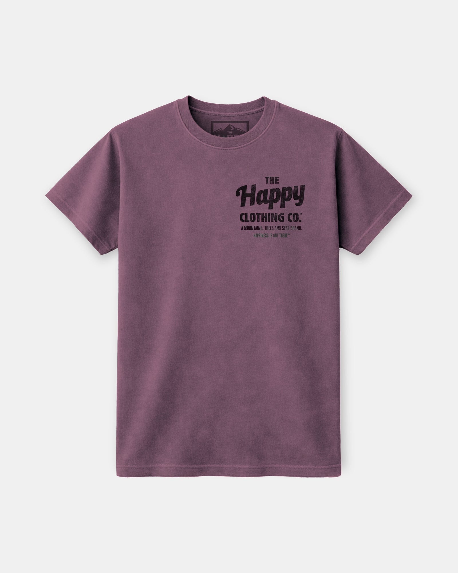 The Happy Clothing Co. Script Nature-Dyed Tee - The Happy Clothing Company