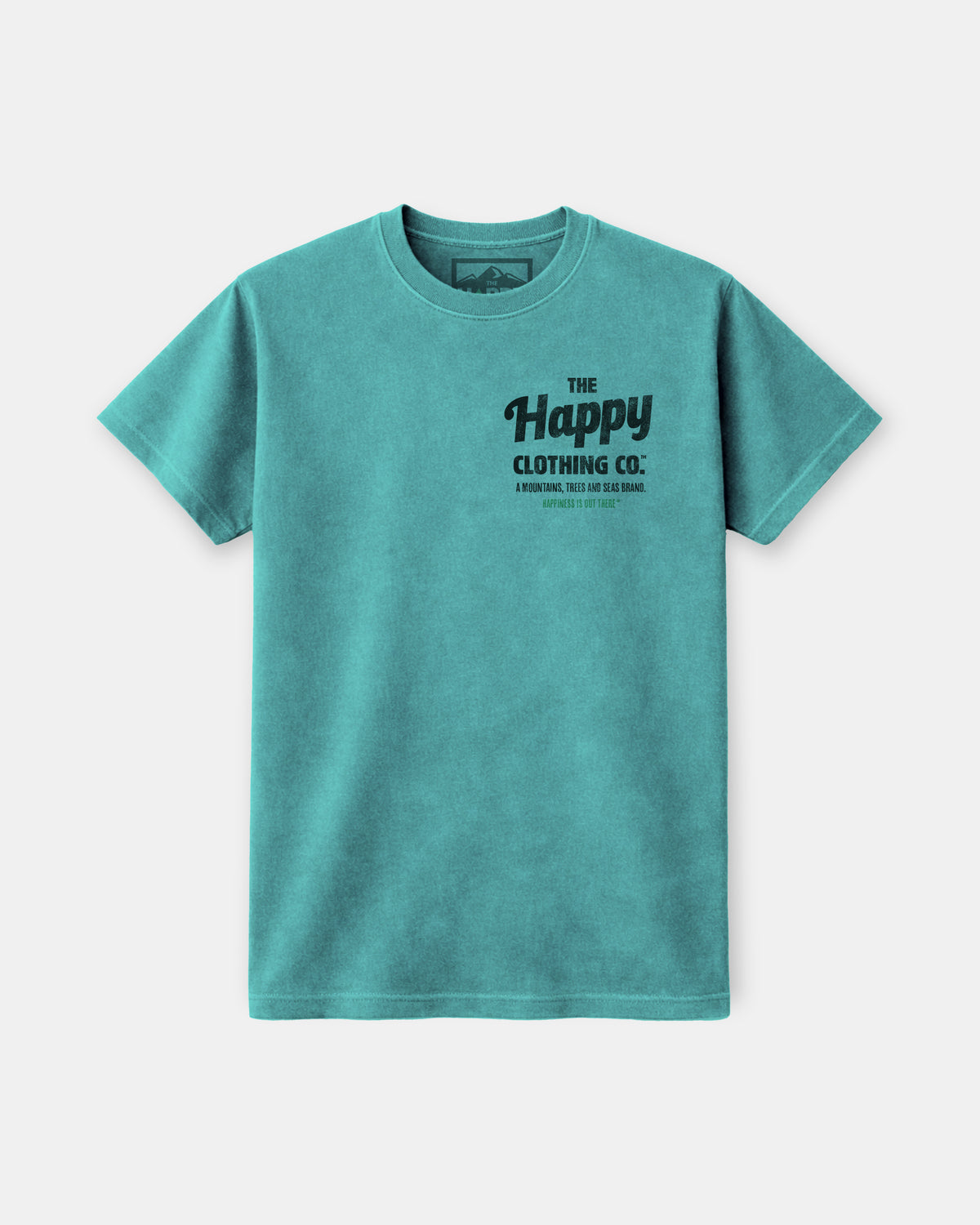 The Happy Clothing Co. Script Nature-Dyed Tee - The Happy Clothing Company