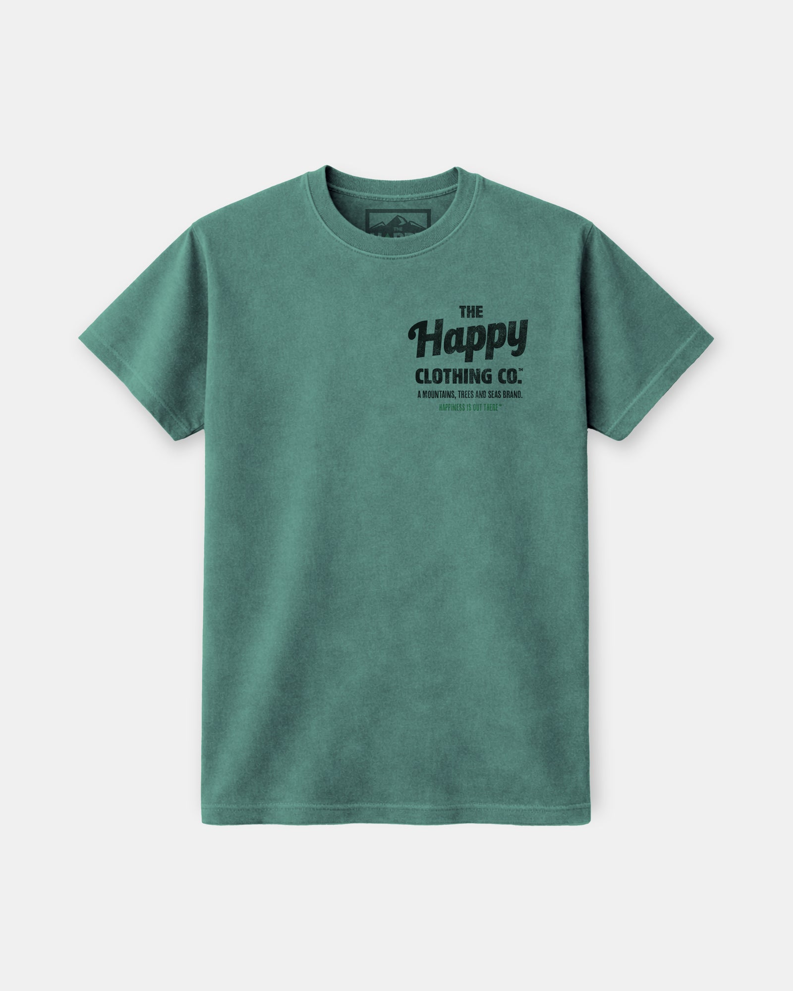 The Happy Clothing Co. Script Nature-Dyed Tee - The Happy Clothing Company