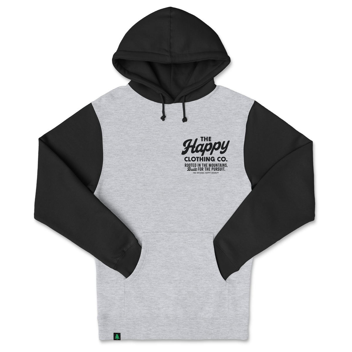 The Happy Clothing Co. Script Heavyweight Hoodie - The Happy Clothing Company