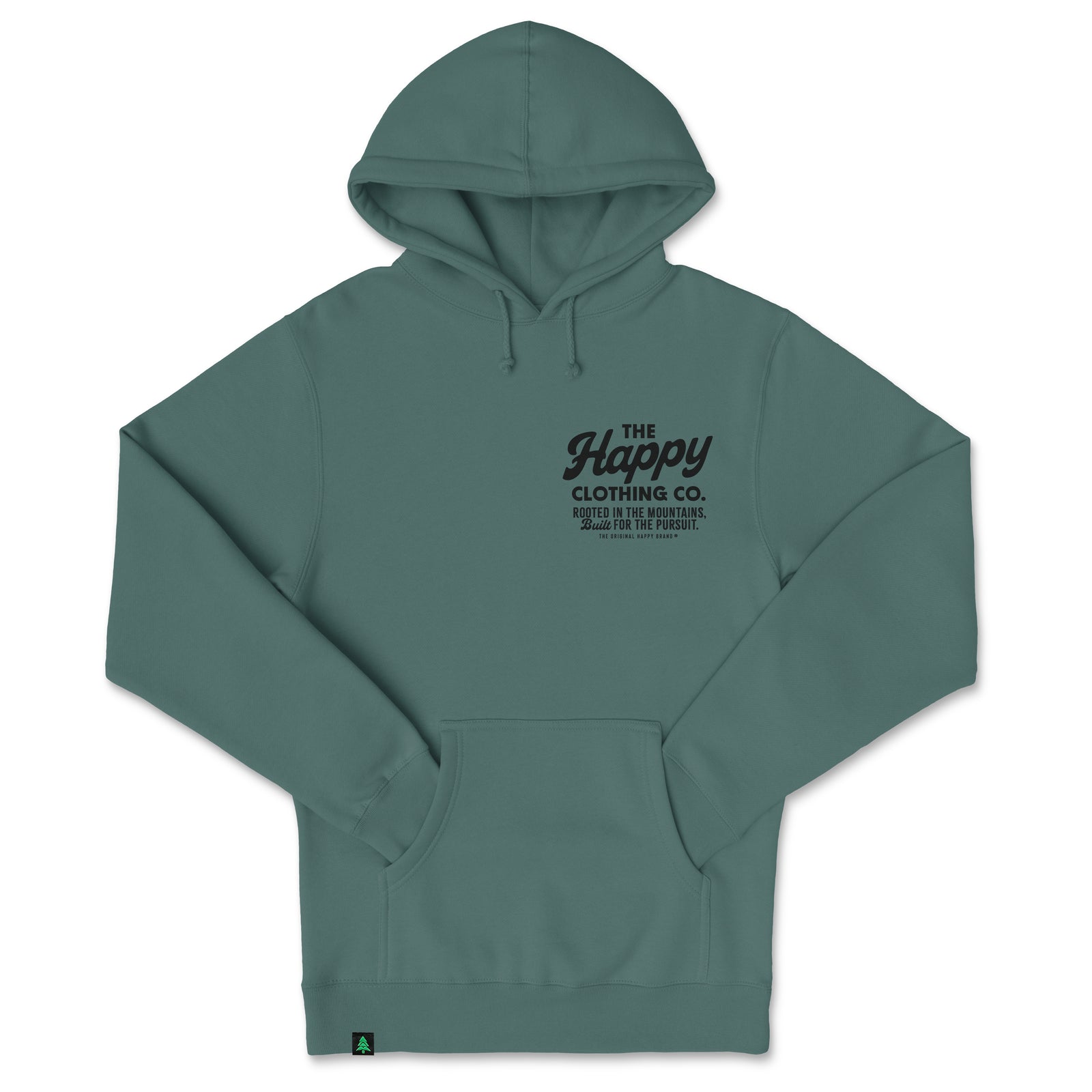 The Happy Clothing Co. Script Heavyweight Hoodie - The Happy Clothing Company