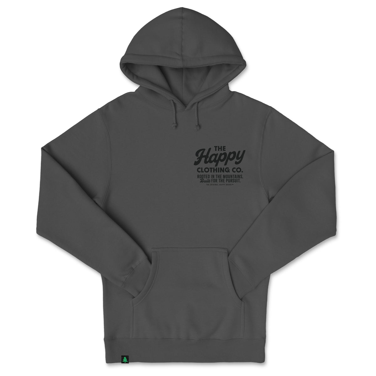 The Happy Clothing Co. Script Heavyweight Hoodie - The Happy Clothing Company