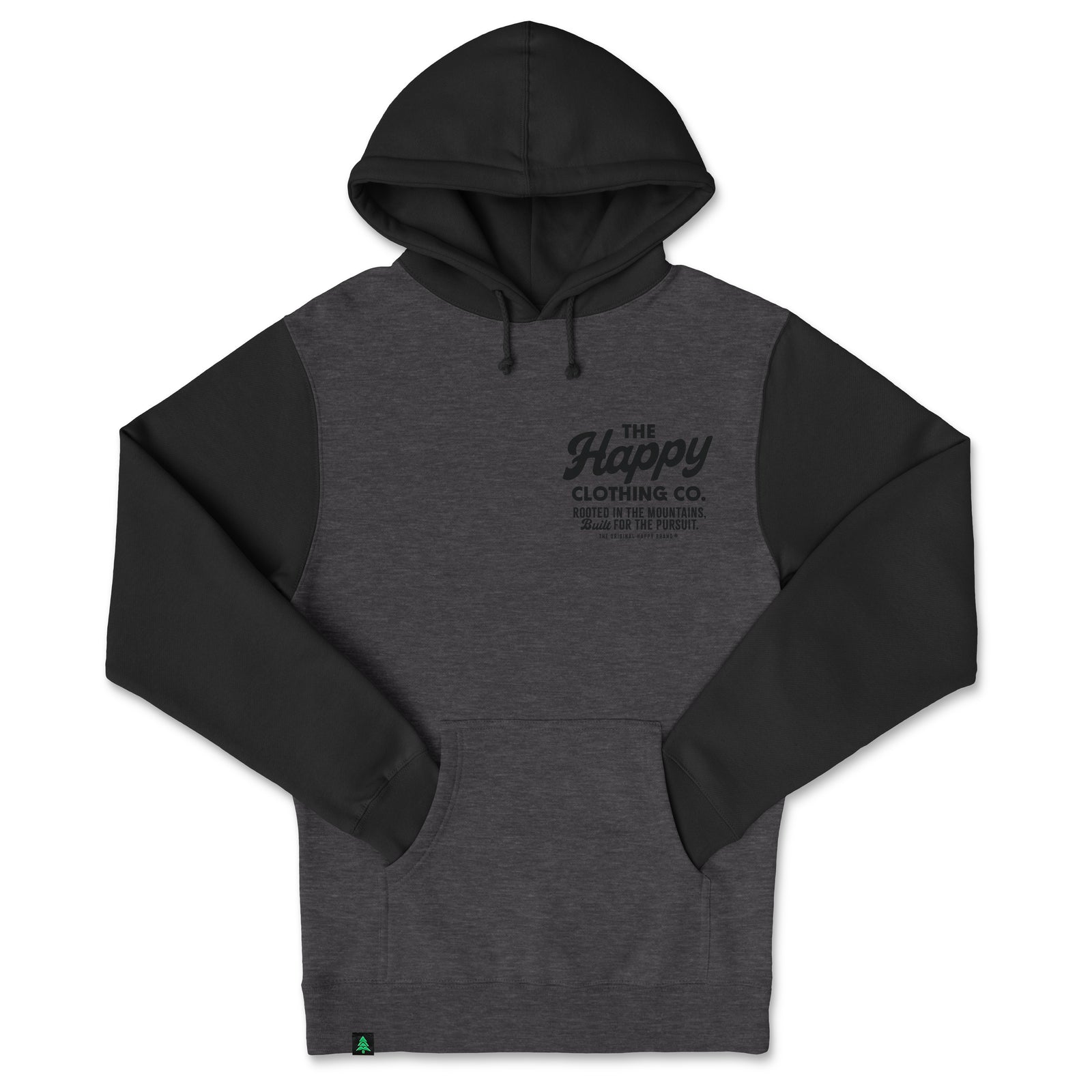 The Happy Clothing Co. Script Heavyweight Hoodie - The Happy Clothing Company