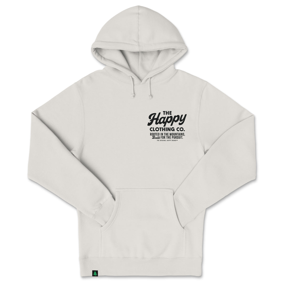 The Happy Clothing Co. Script Heavyweight Hoodie - The Happy Clothing Company