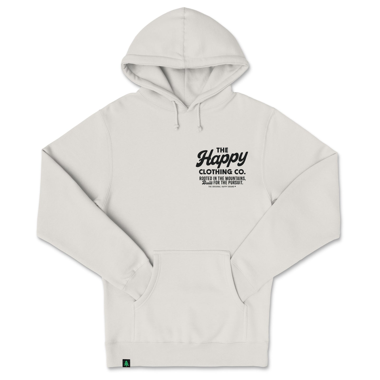 The Happy Clothing Co. Script Heavyweight Hoodie - The Happy Clothing Company