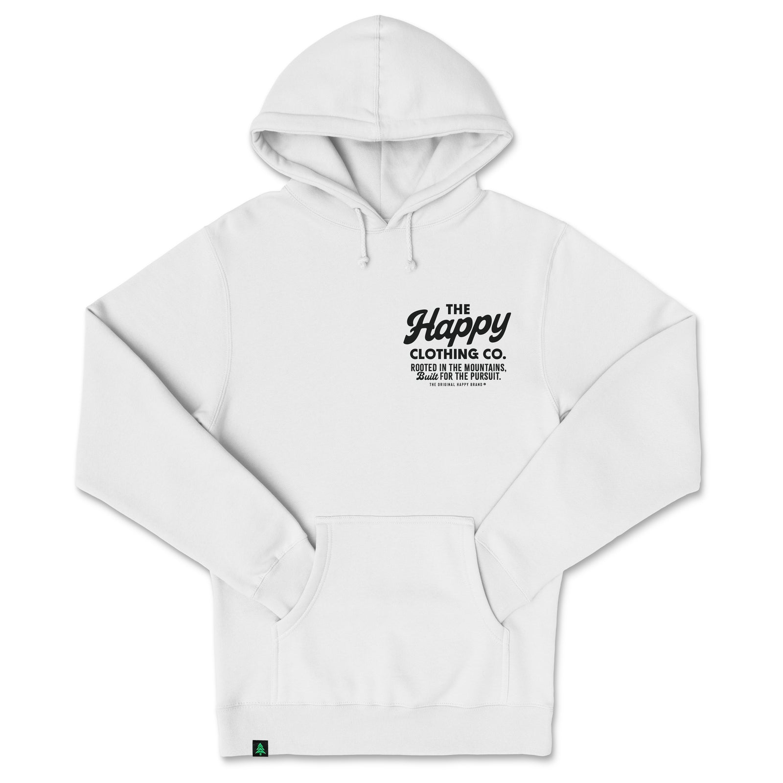 The Happy Clothing Co. Script Heavyweight Hoodie - The Happy Clothing Company