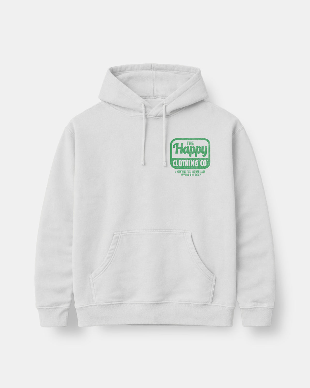 Vintage Happy Co. Logo Nature-Dyed Unisex Hoodie - The Happy Clothing Company
