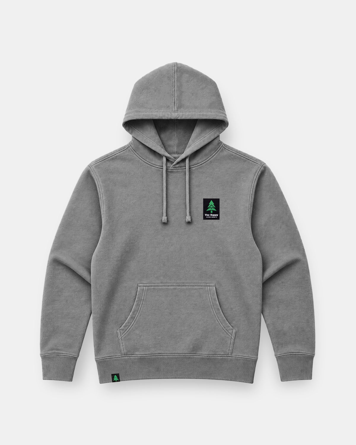 Mountain-Tree Happy Co. Label Nature-Dyed Unisex Hoodie
