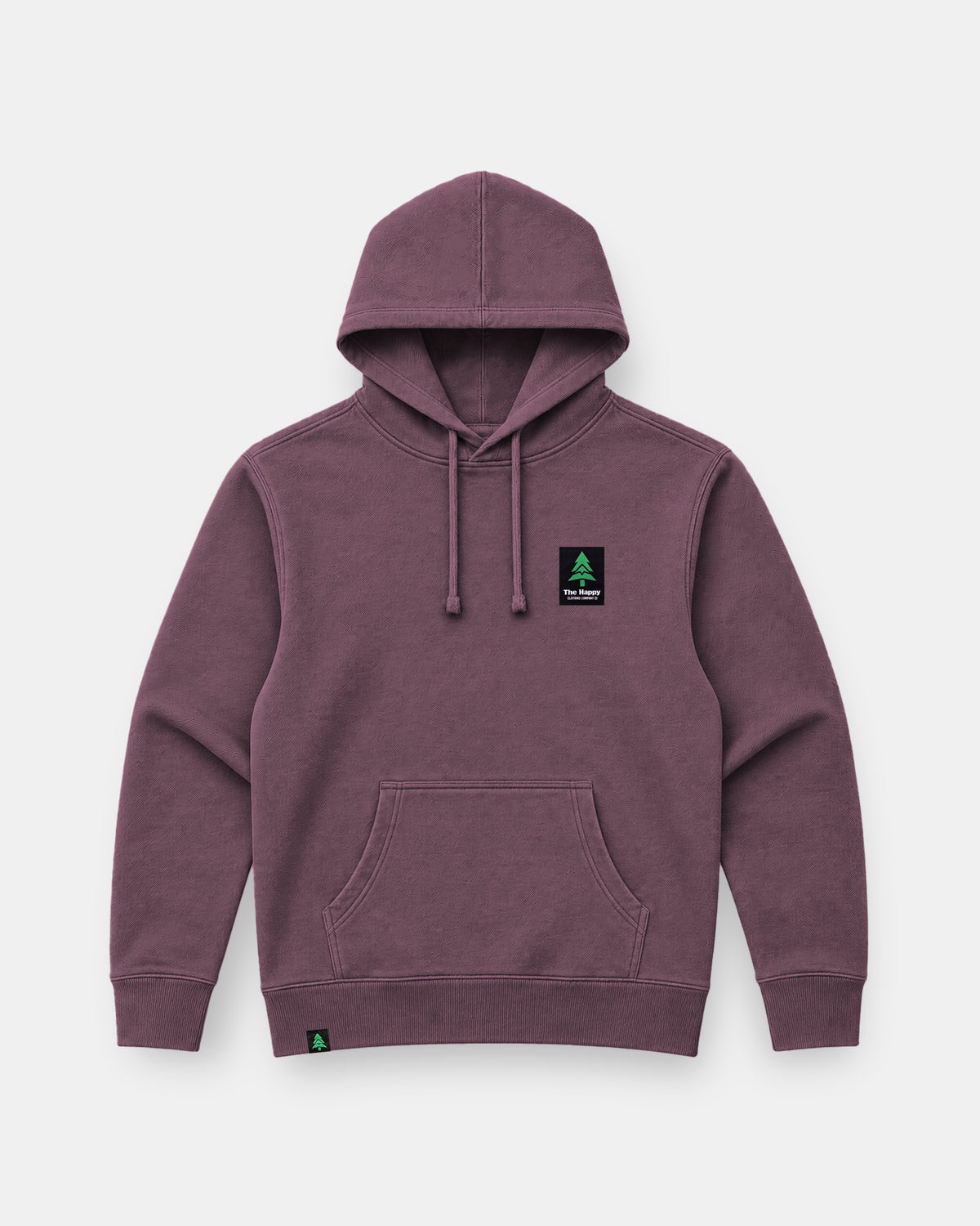 Mountain-Tree Happy Co. Label Nature-Dyed Unisex Hoodie