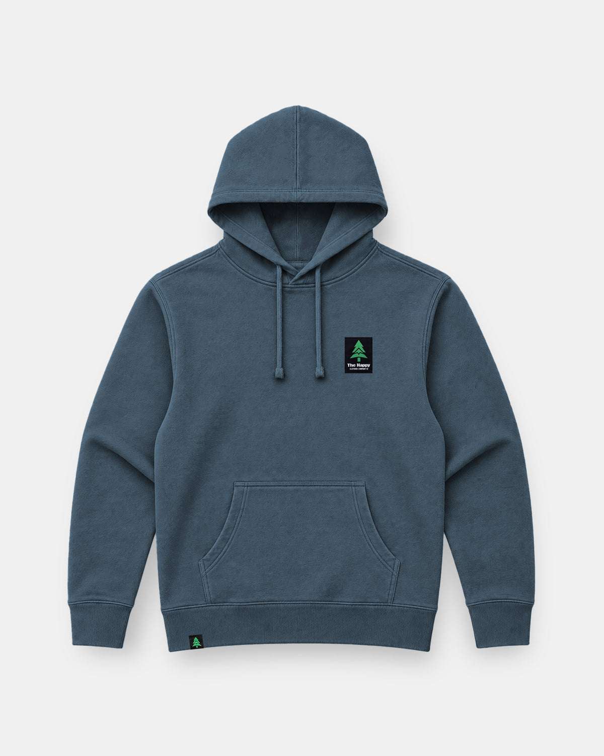Mountain-Tree Happy Co. Label Nature-Dyed Unisex Hoodie