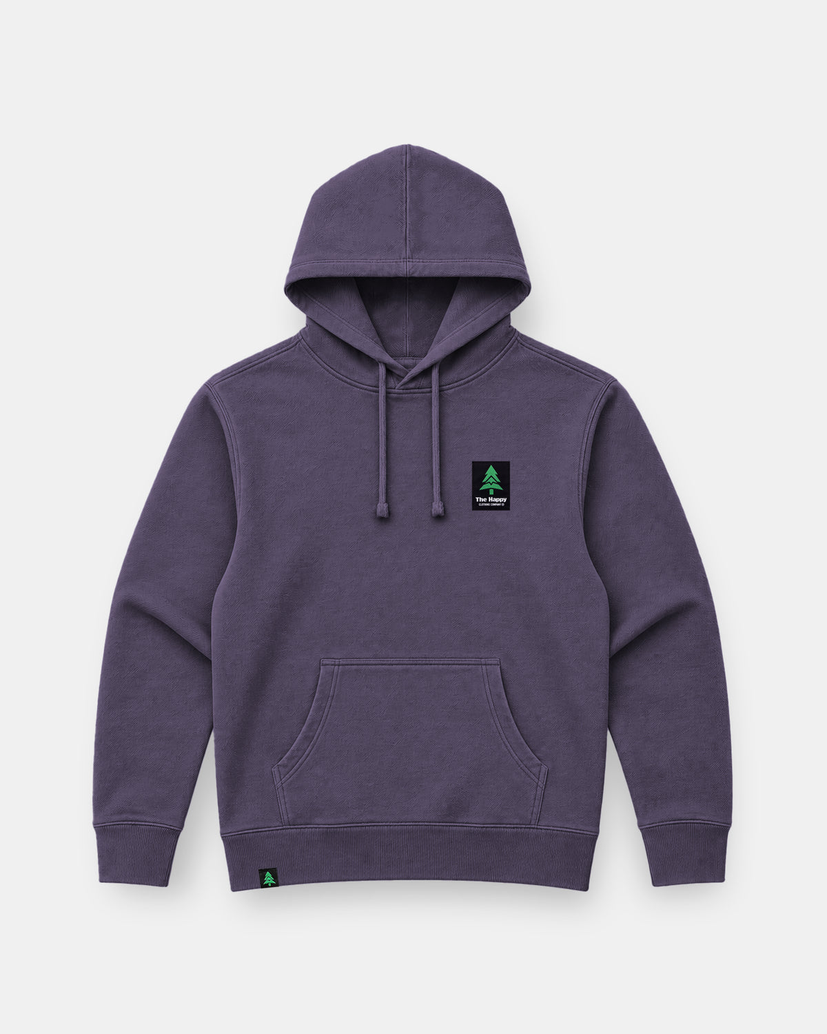 Mountain-Tree Happy Co. Label Nature-Dyed Unisex Hoodie