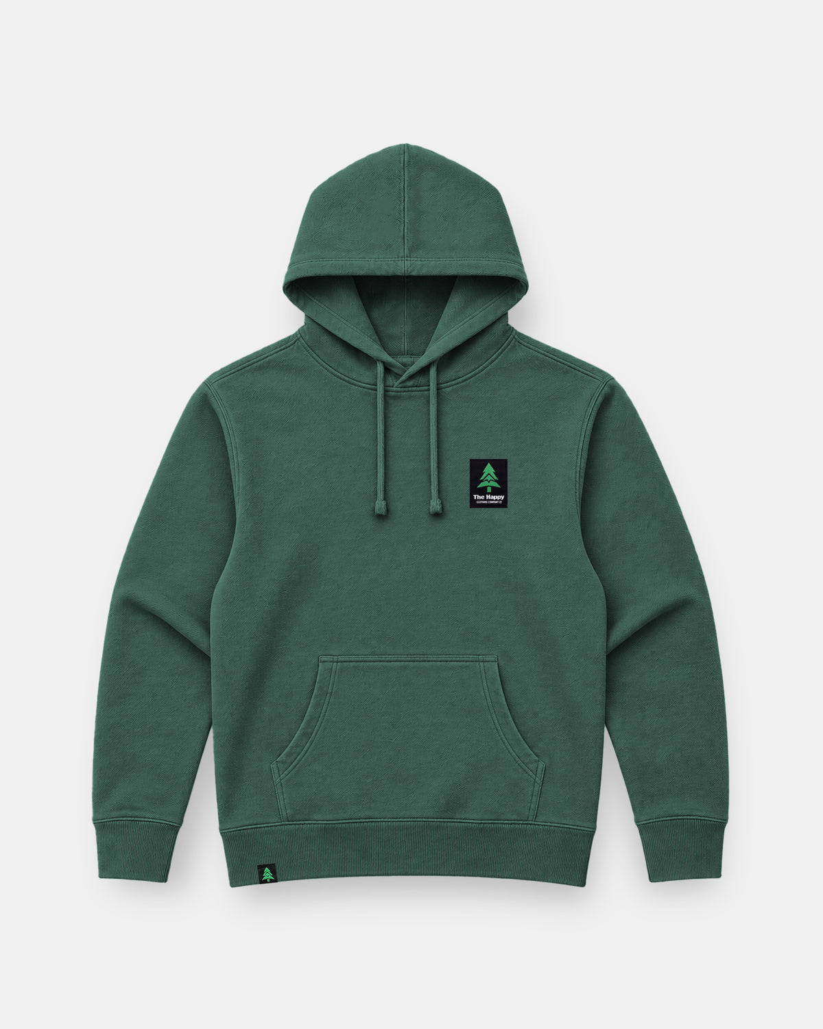 Mountain-Tree Happy Co. Label Nature-Dyed Unisex Hoodie