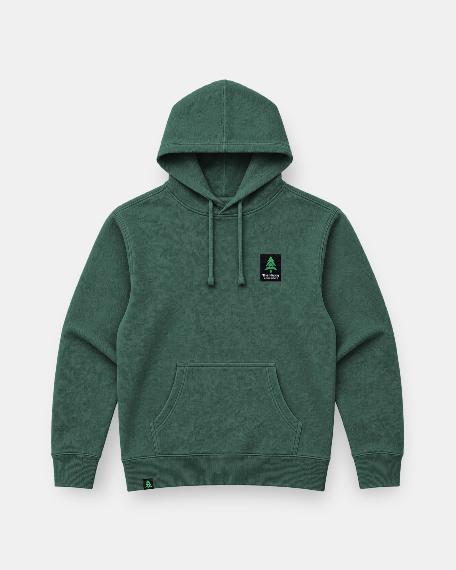 Mountain-Tree Happy Co. Label Nature-Dyed Unisex Hoodie