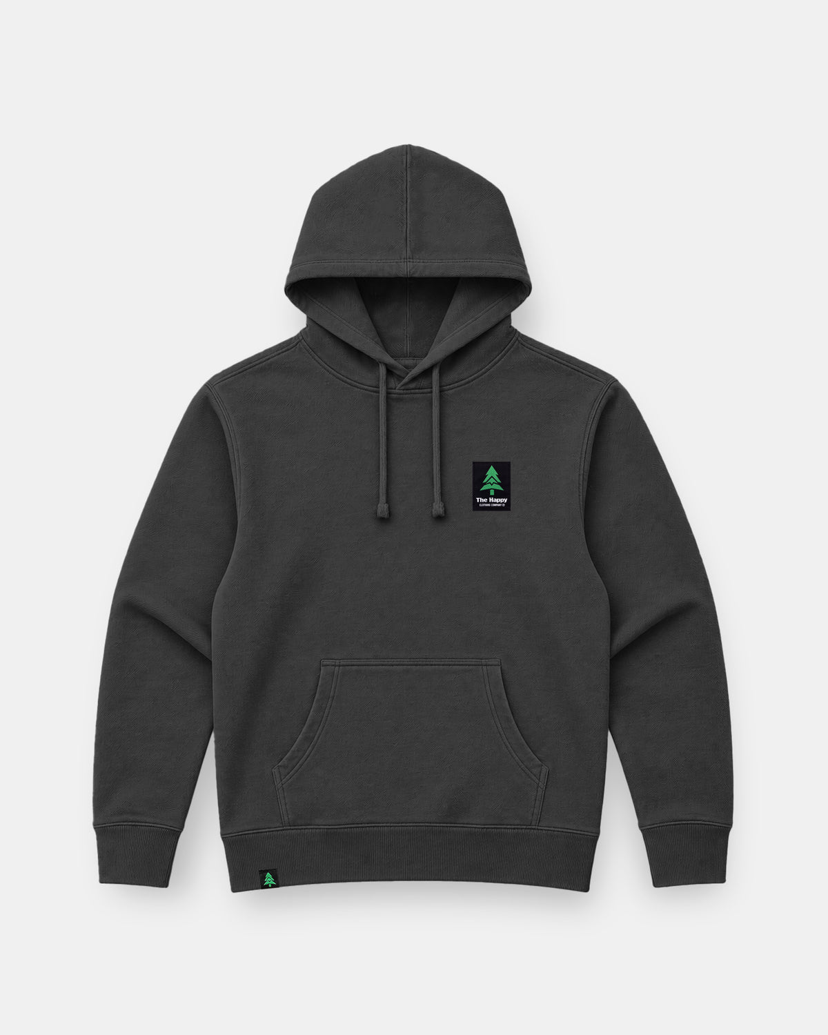 Mountain-Tree Happy Co. Label Nature-Dyed Unisex Hoodie