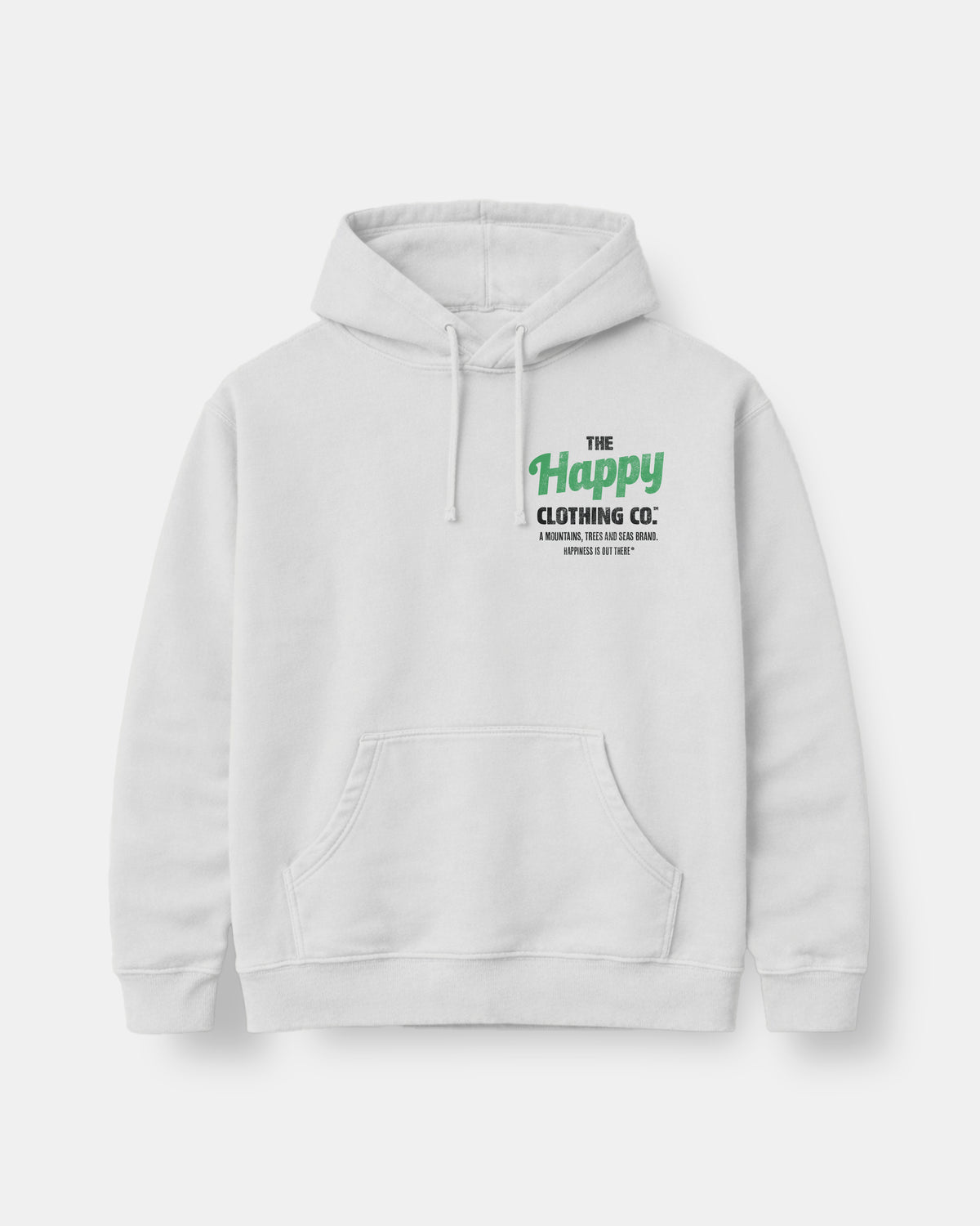 The Happy Clothing Co. Script Nature-Dyed Unisex Hoodie - The Happy Clothing Company
