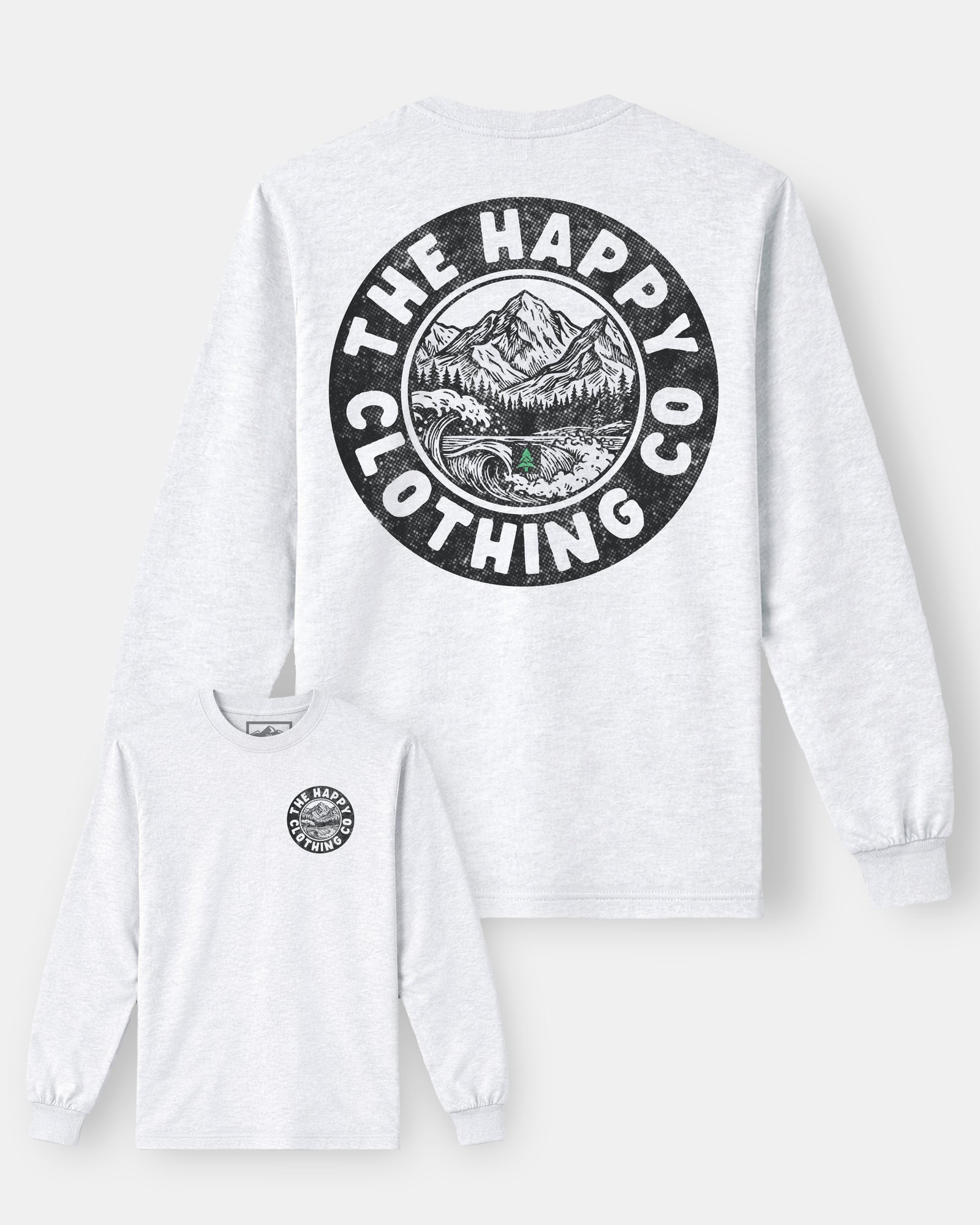 Happy Co. Vintage | Premium Heavyweight | Long Sleeve - The Happy Clothing Company