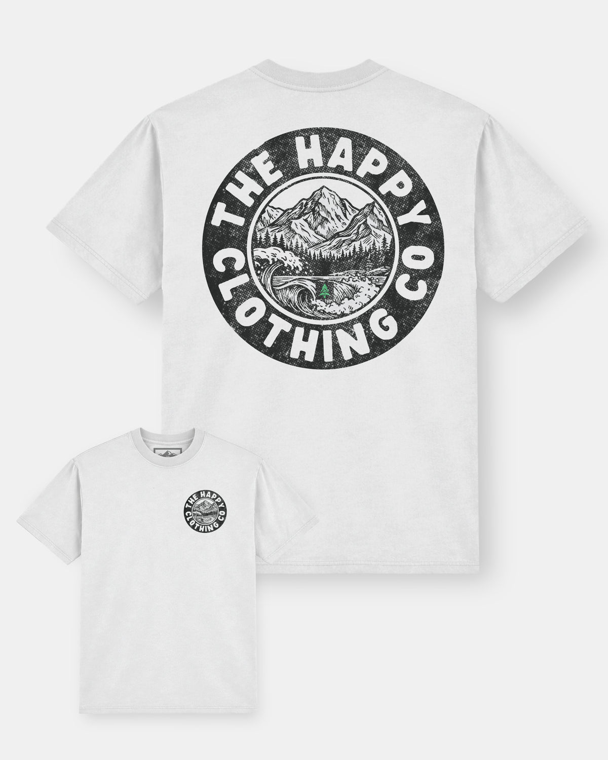 Happy Co. Vintage Oversized Tee - The Happy Clothing Company