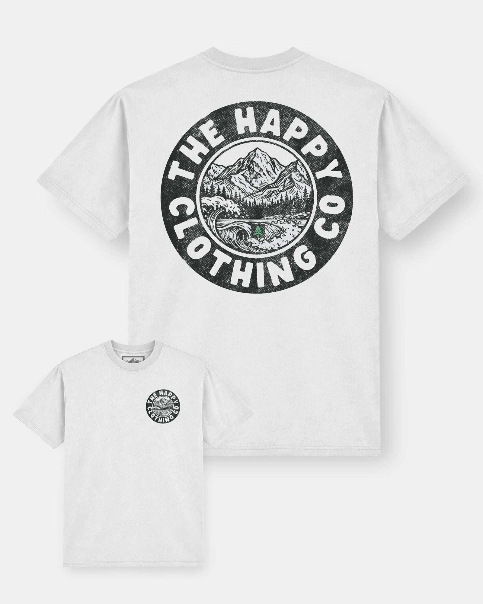 Happy Co. Vintage Oversized Tee - The Happy Clothing Company