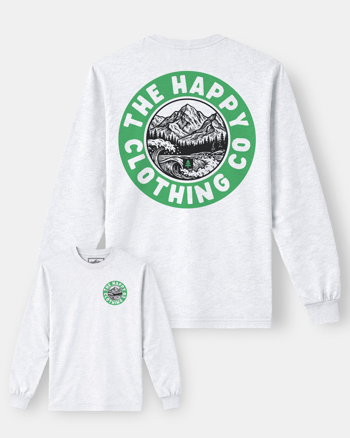 Happy Co. Vintage | Premium Heavyweight | Long Sleeve - The Happy Clothing Company