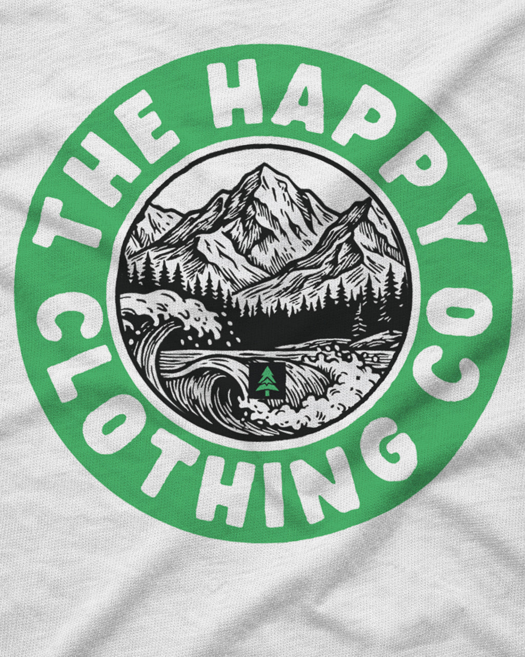 Happy Co. Vintage Oversized Tee - The Happy Clothing Company