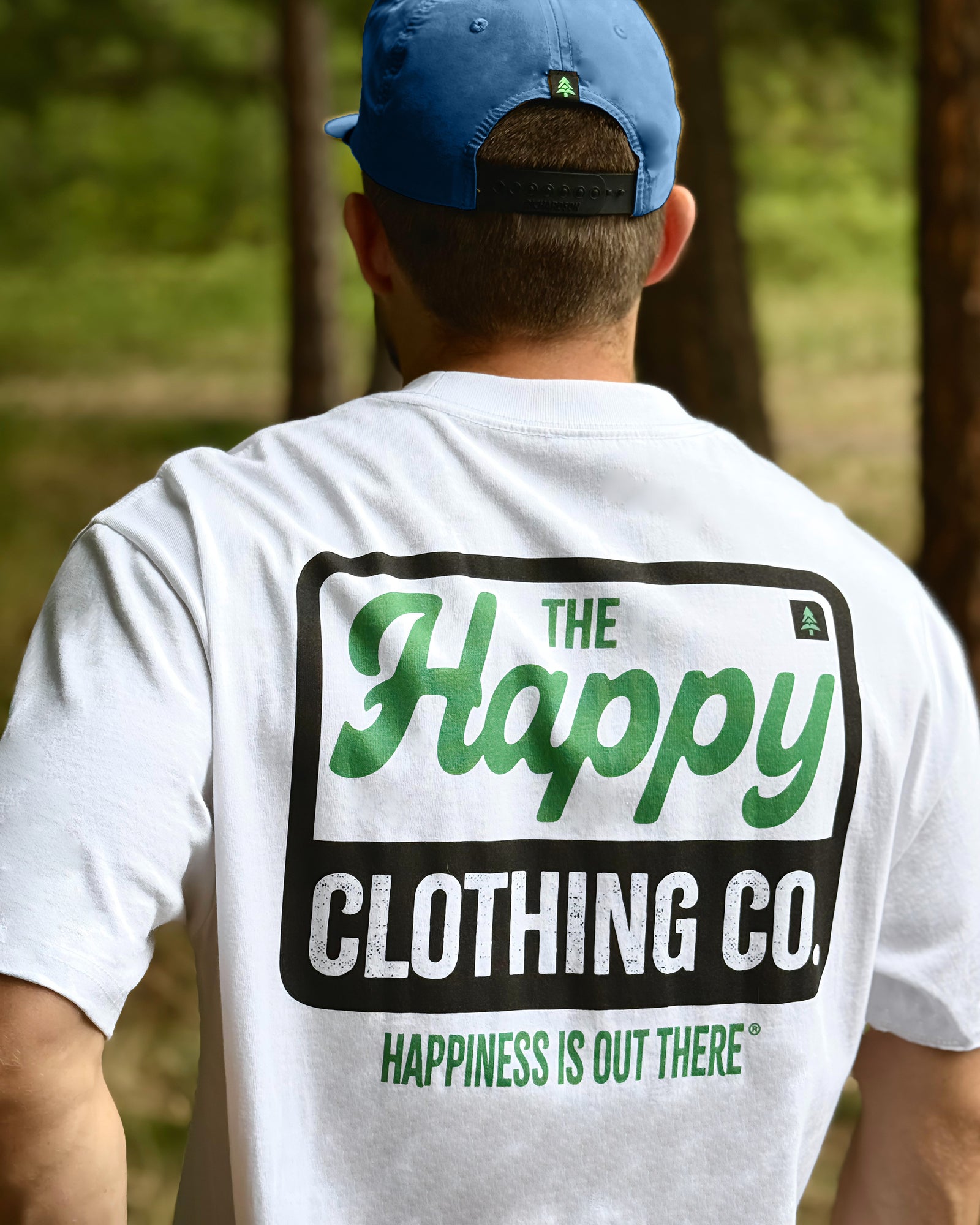 Vintage Happy Co. Logo Vintage Oversized Tee