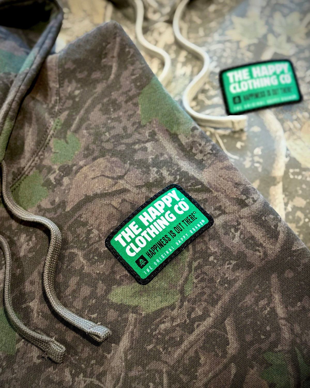 The Happy Clothing Co. Spring Camo Heavyweight Hoodie - The Happy Clothing Company
