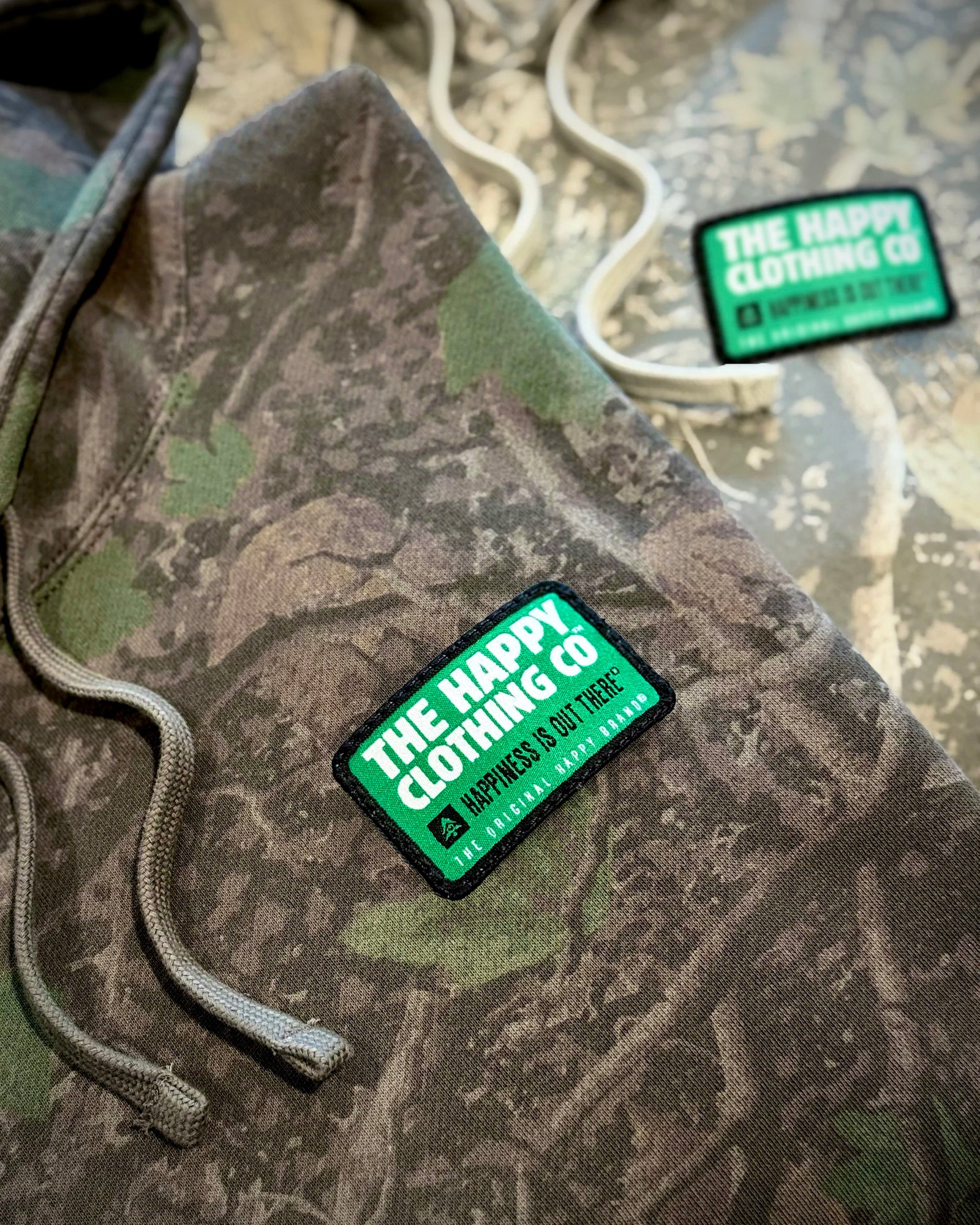 The Happy Clothing Co. Spring Camo Heavyweight Hoodie - The Happy Clothing Company