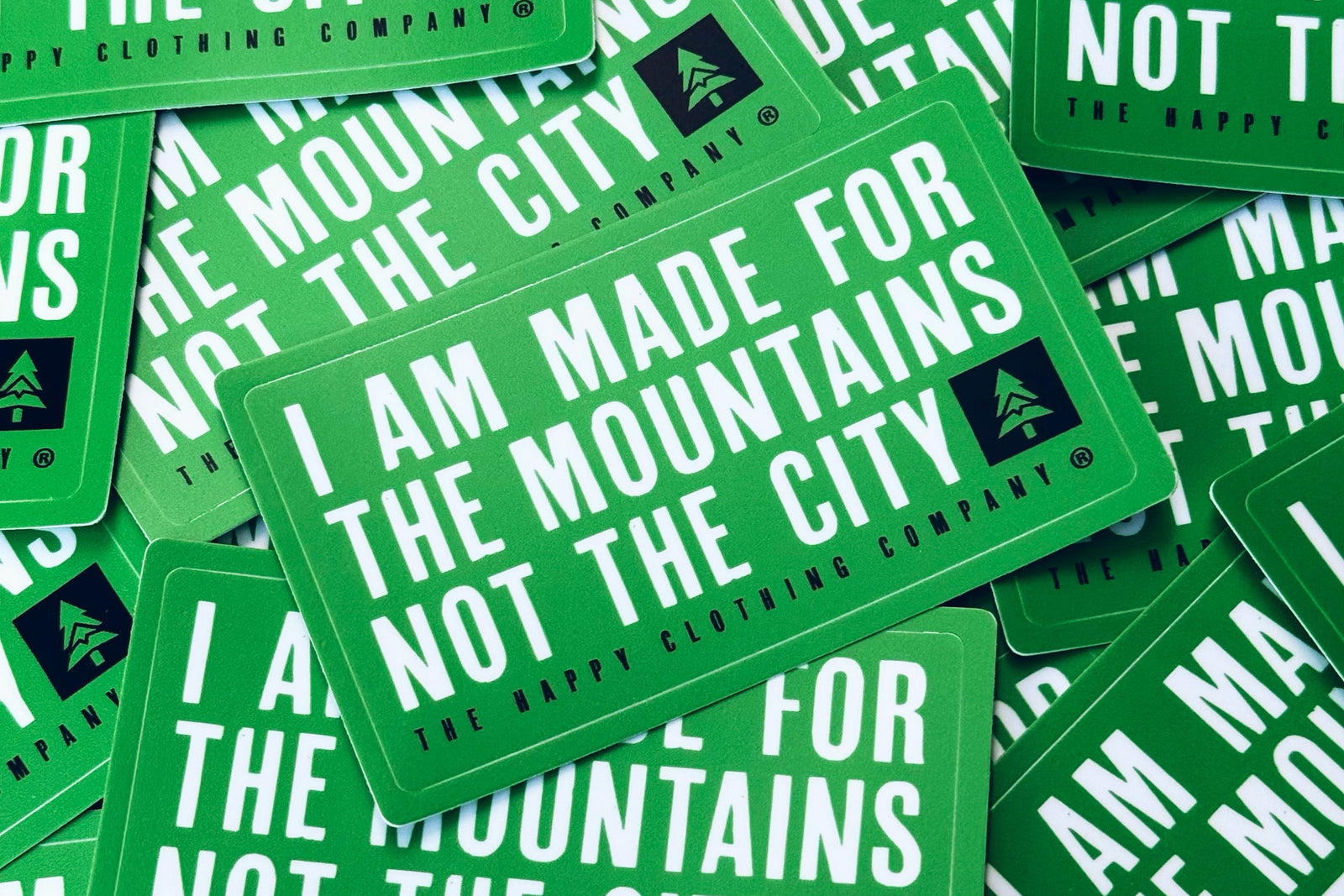 I Am Made For The Mountains Sticker - The Happy Clothing Company