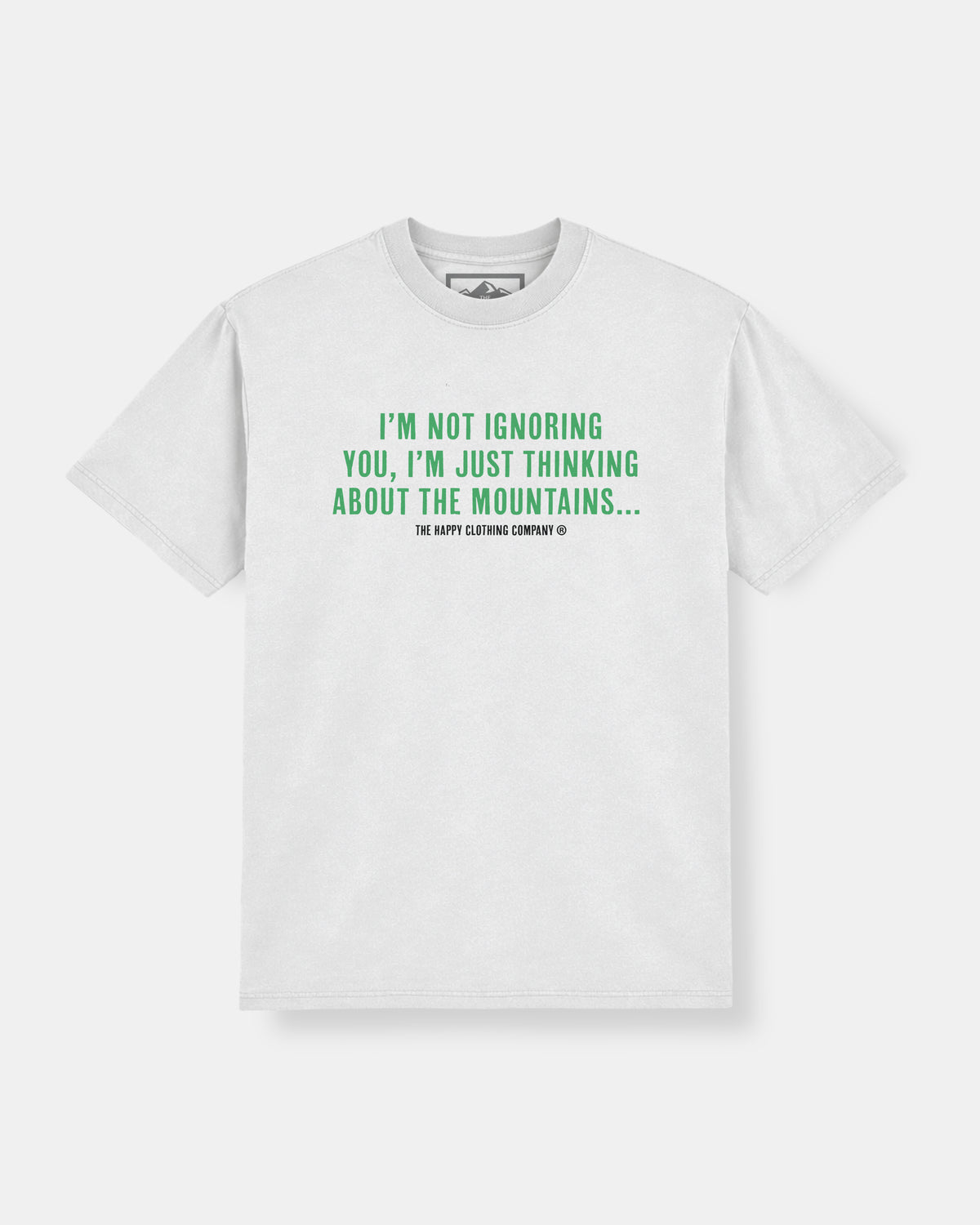 I'm Not Ignoring You Heavy Cotton Tee