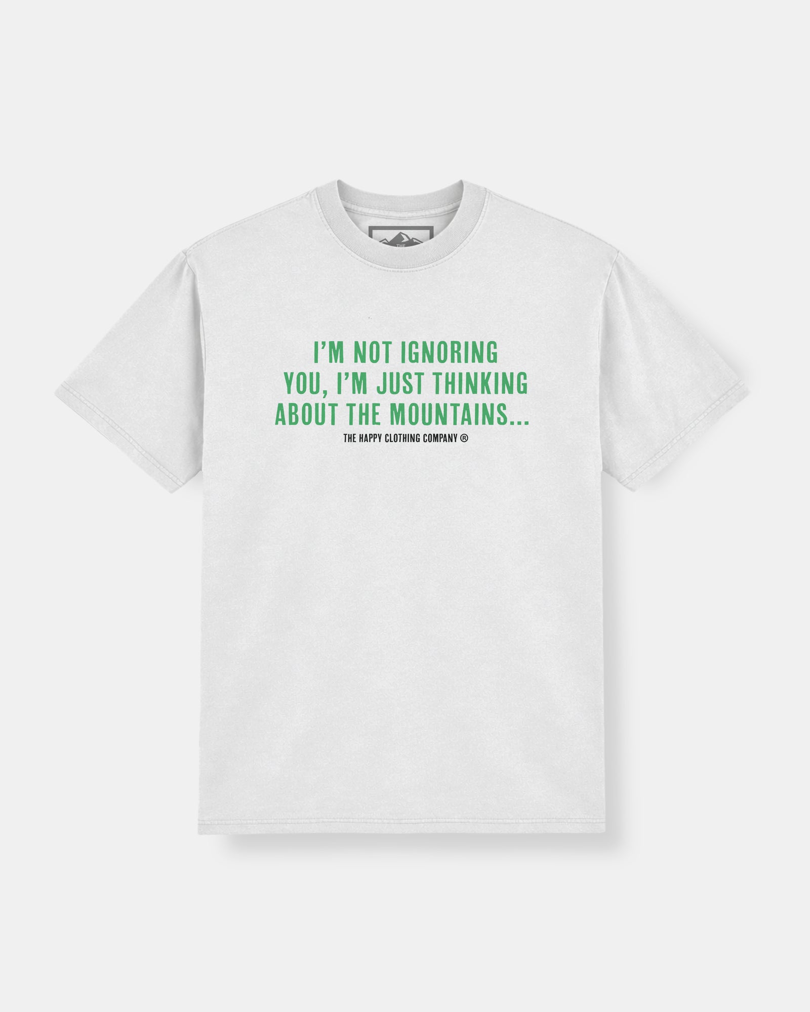 I'm Not Ignoring You Heavy Cotton Tee