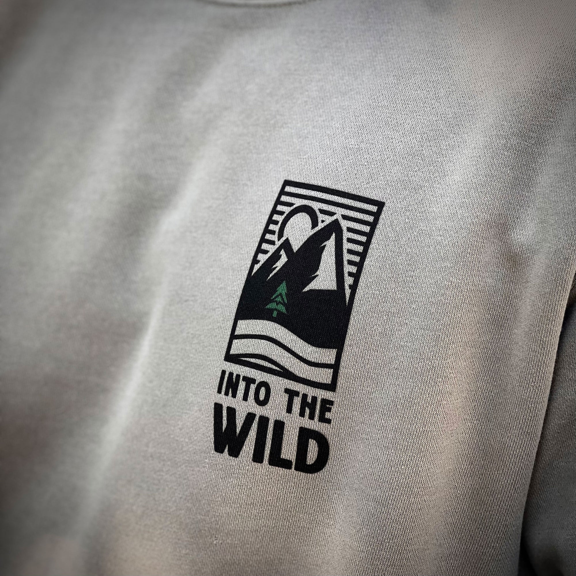 Into The Wild I Go Nature-Dyed Unisex Crew