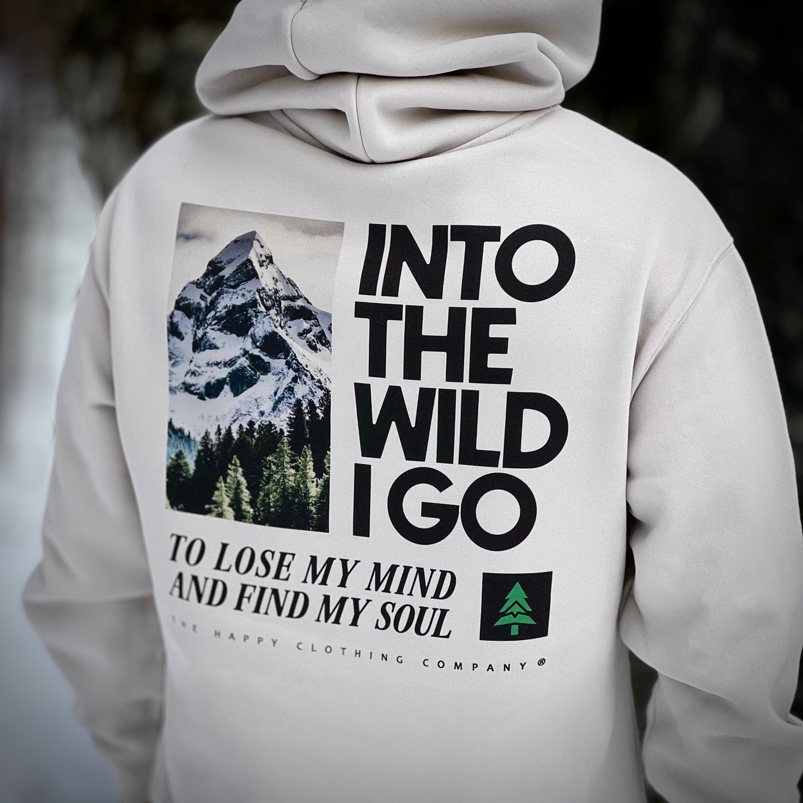 Into The Wild I Go Unisex Relaxed Hoodie - The Happy Clothing Company