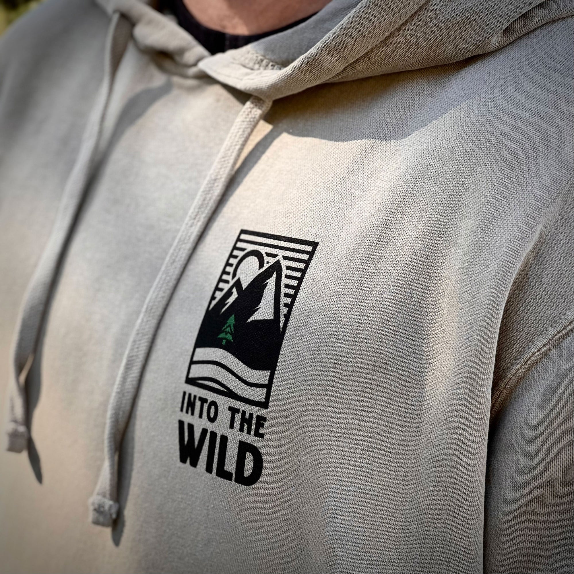 Into The Wild Nature-Dyed Unisex Hoodie