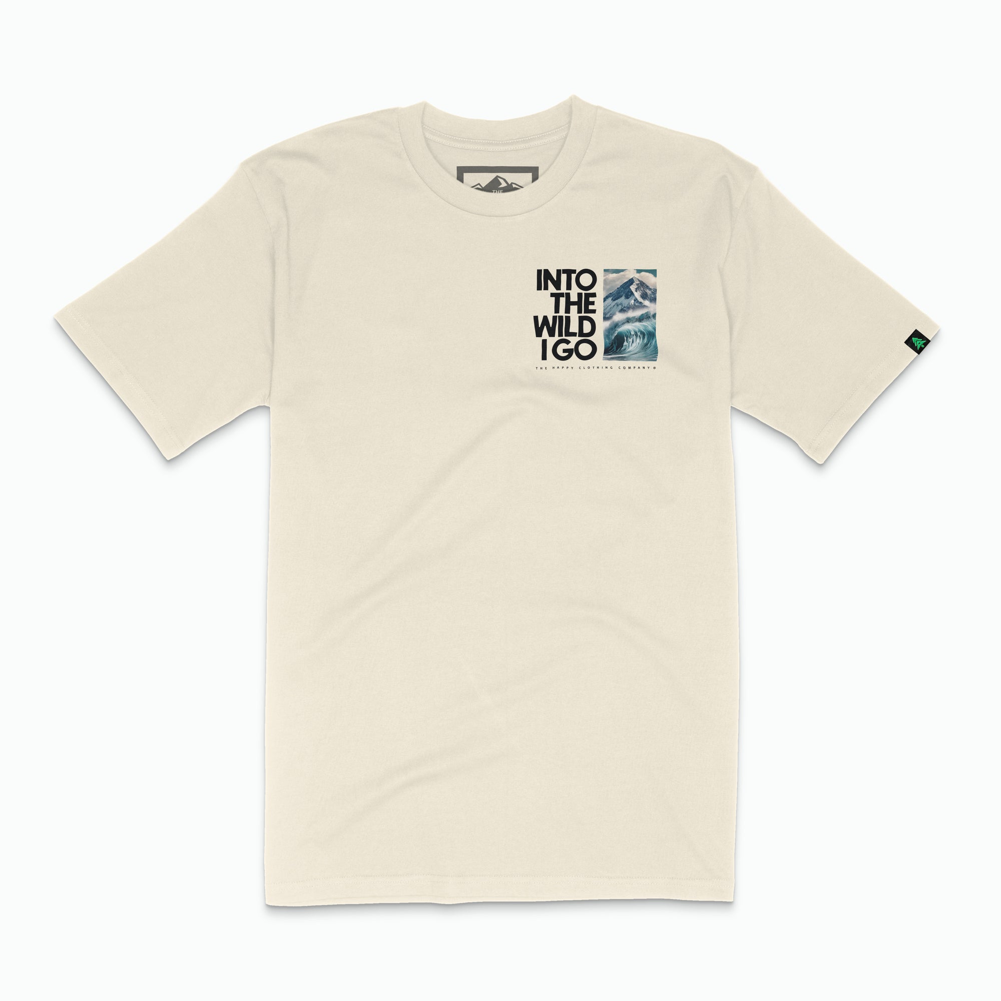 Into The Wild Back Print Surf & Suits Edition 'Lifestyle' Tee | Premium Heavyweight |