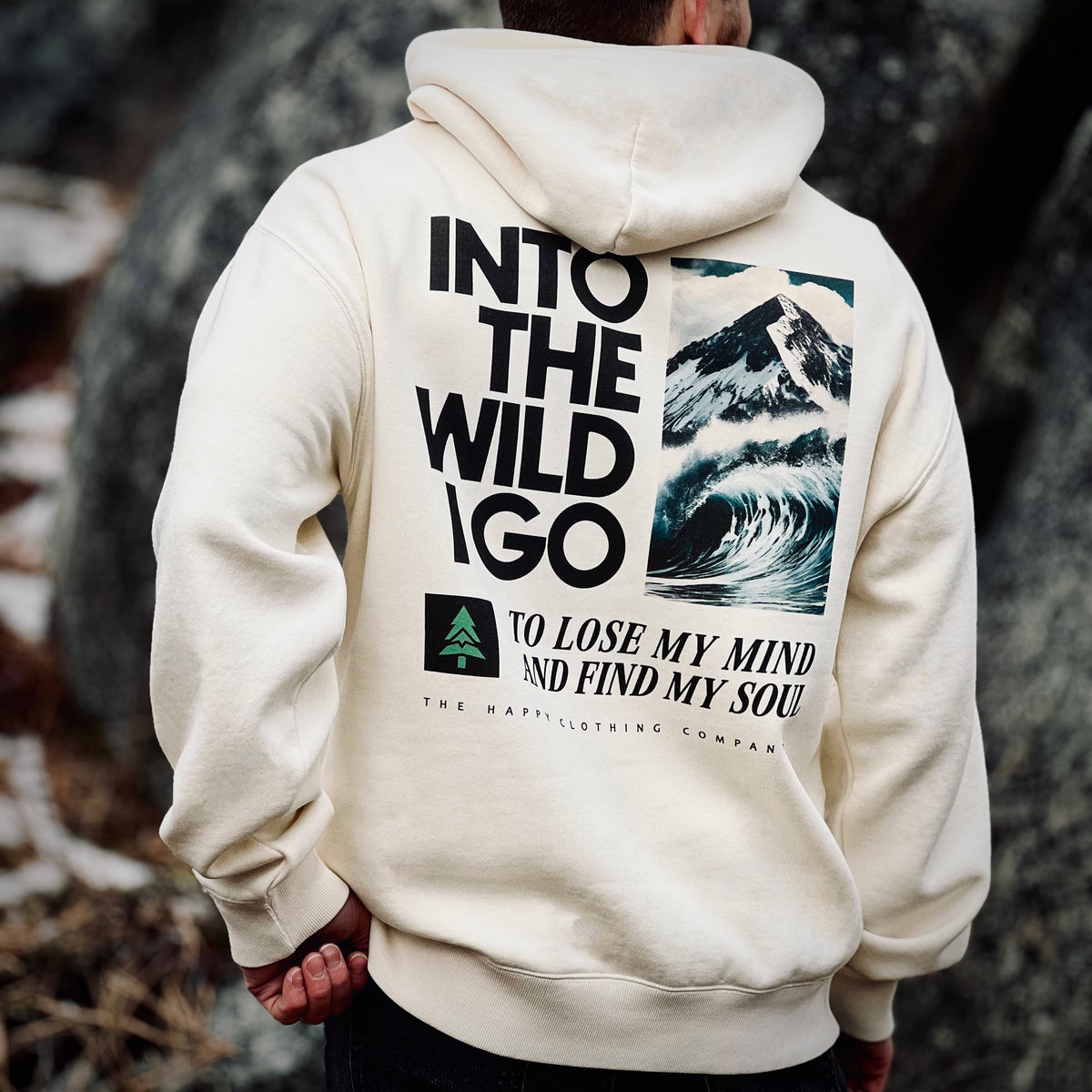 Into The Wild I Go Unisex Relaxed Hoodie | Surf &amp; Summits Edition |