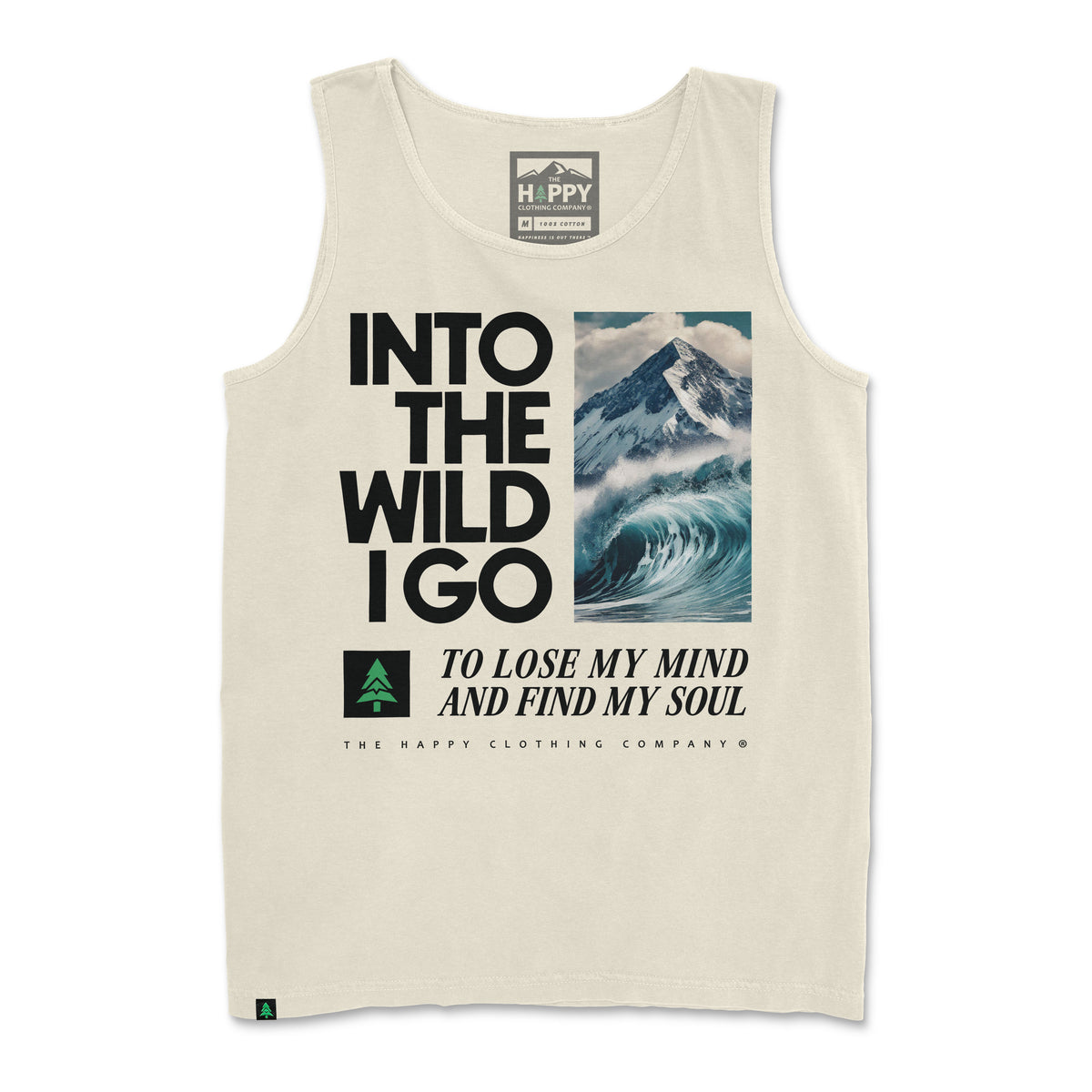Into The Wild Surf &amp; Summits Edition Pigment-Dyed Tank