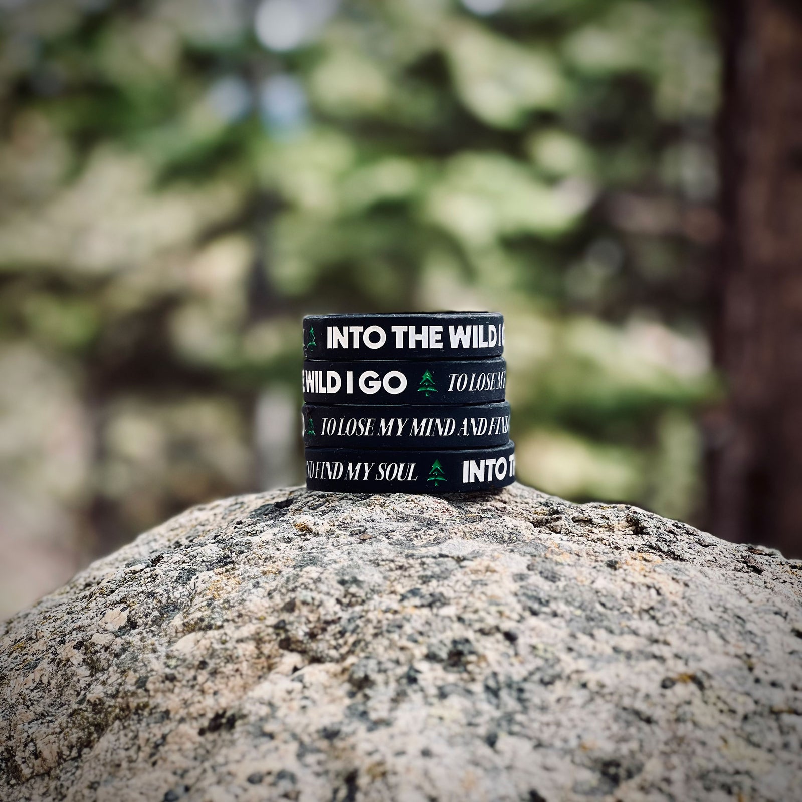 Into The Wild I Go Wristband - The Happy Clothing Company