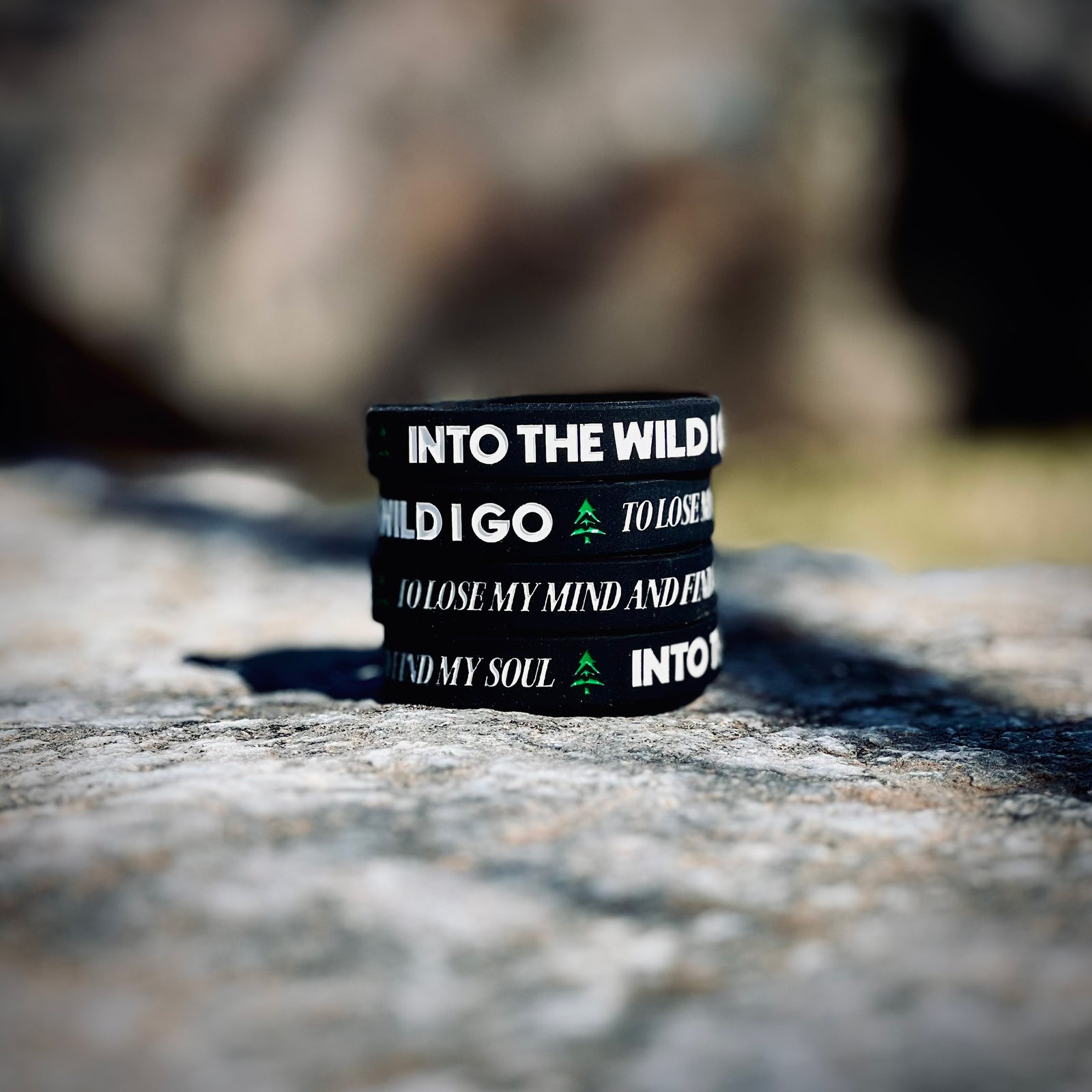Into The Wild I Go Wristband - The Happy Clothing Company
