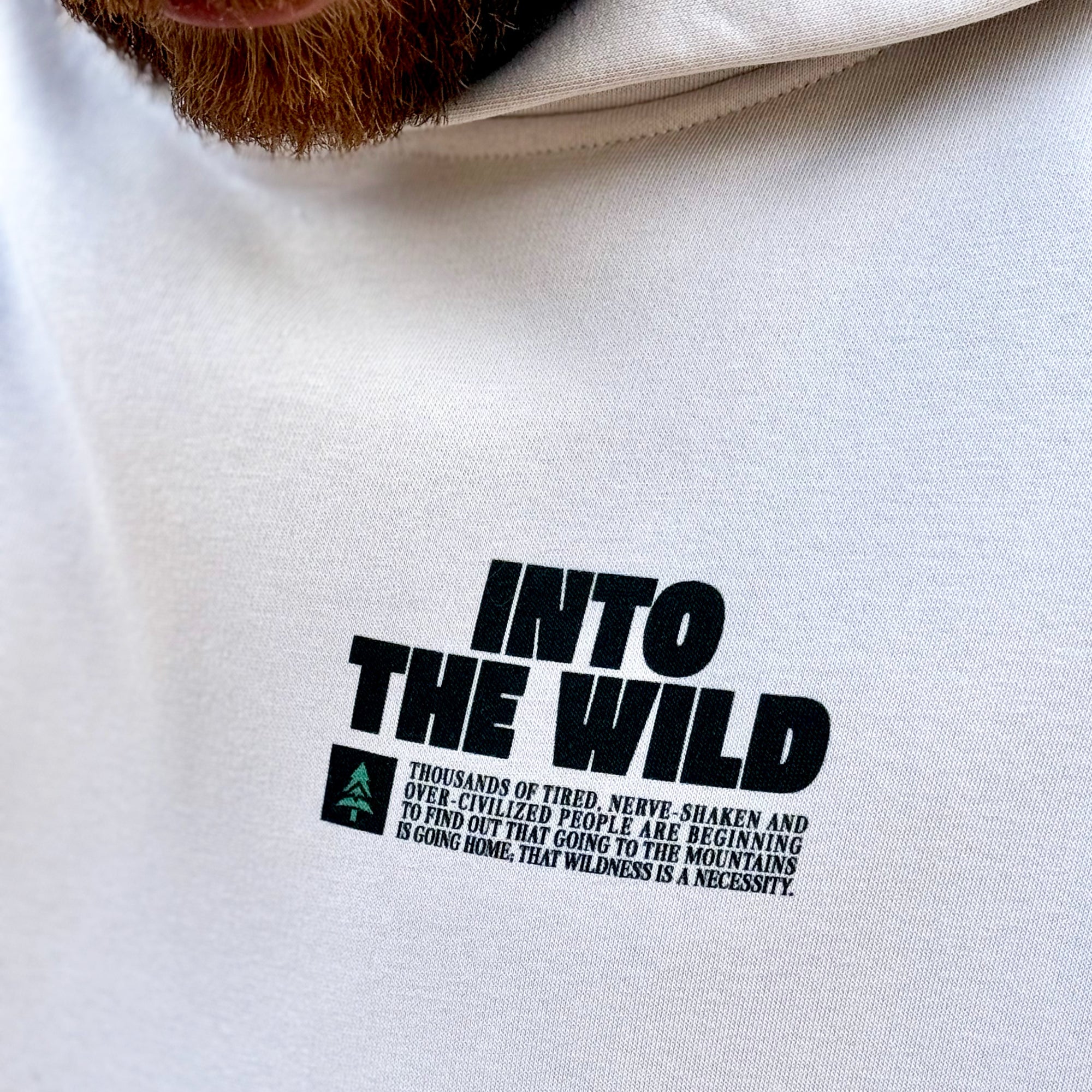 Into The Wild I Go X John Muir Unisex Relaxed Hoodie - The Happy Clothing Company