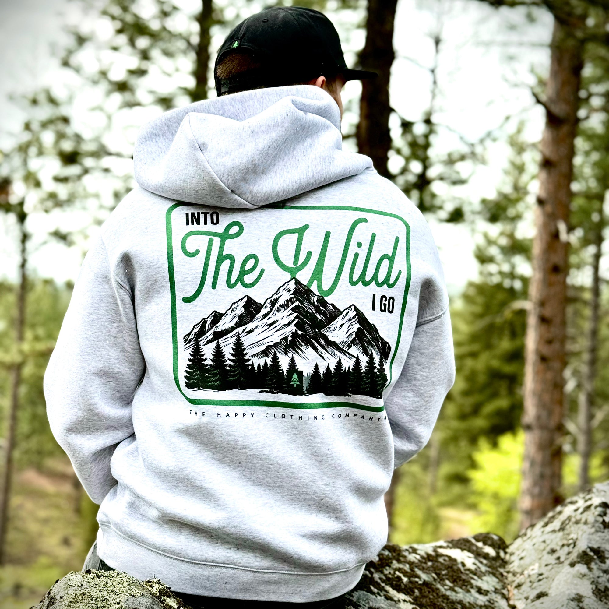 Into The Wild Unisex Relaxed Hoodie - The Happy Clothing Company