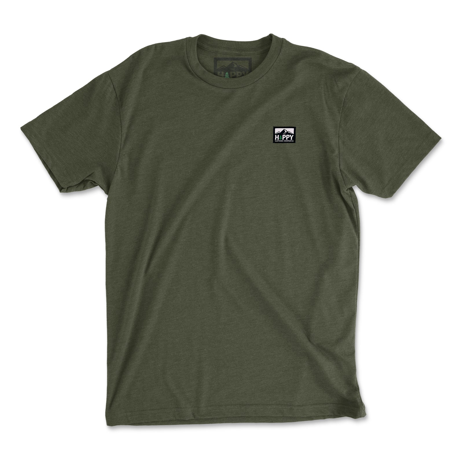 Logo Label 'Explorer Tee' | Lightweight Blend | - The Happy Clothing Company