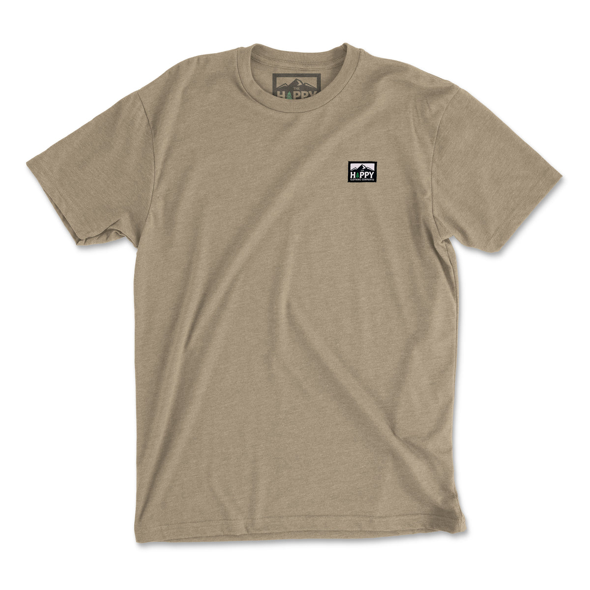 Logo Label 'Explorer Tee' | Lightweight Blend | - The Happy Clothing Company