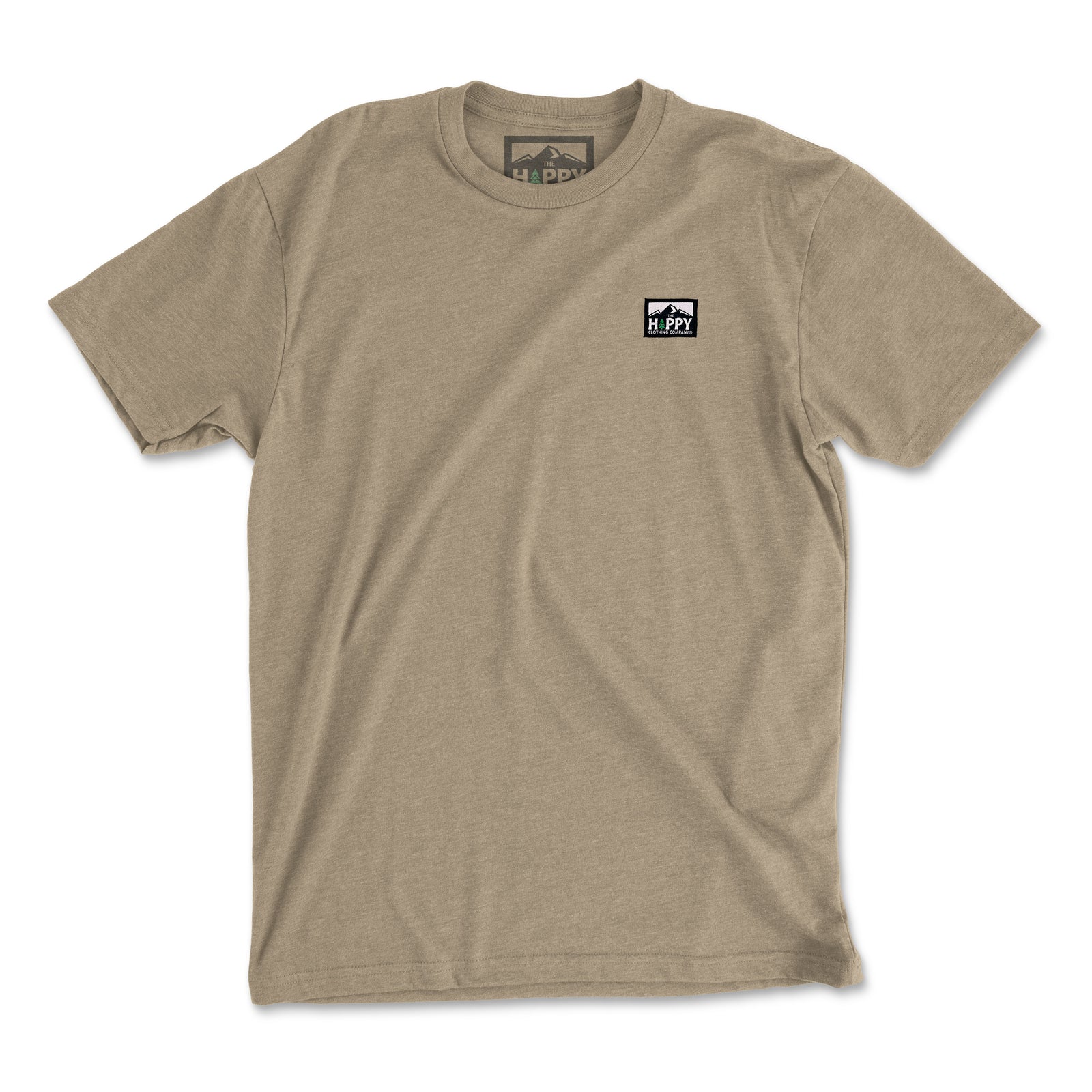 Logo Label 'Explorer Tee' | Lightweight Blend | - The Happy Clothing Company