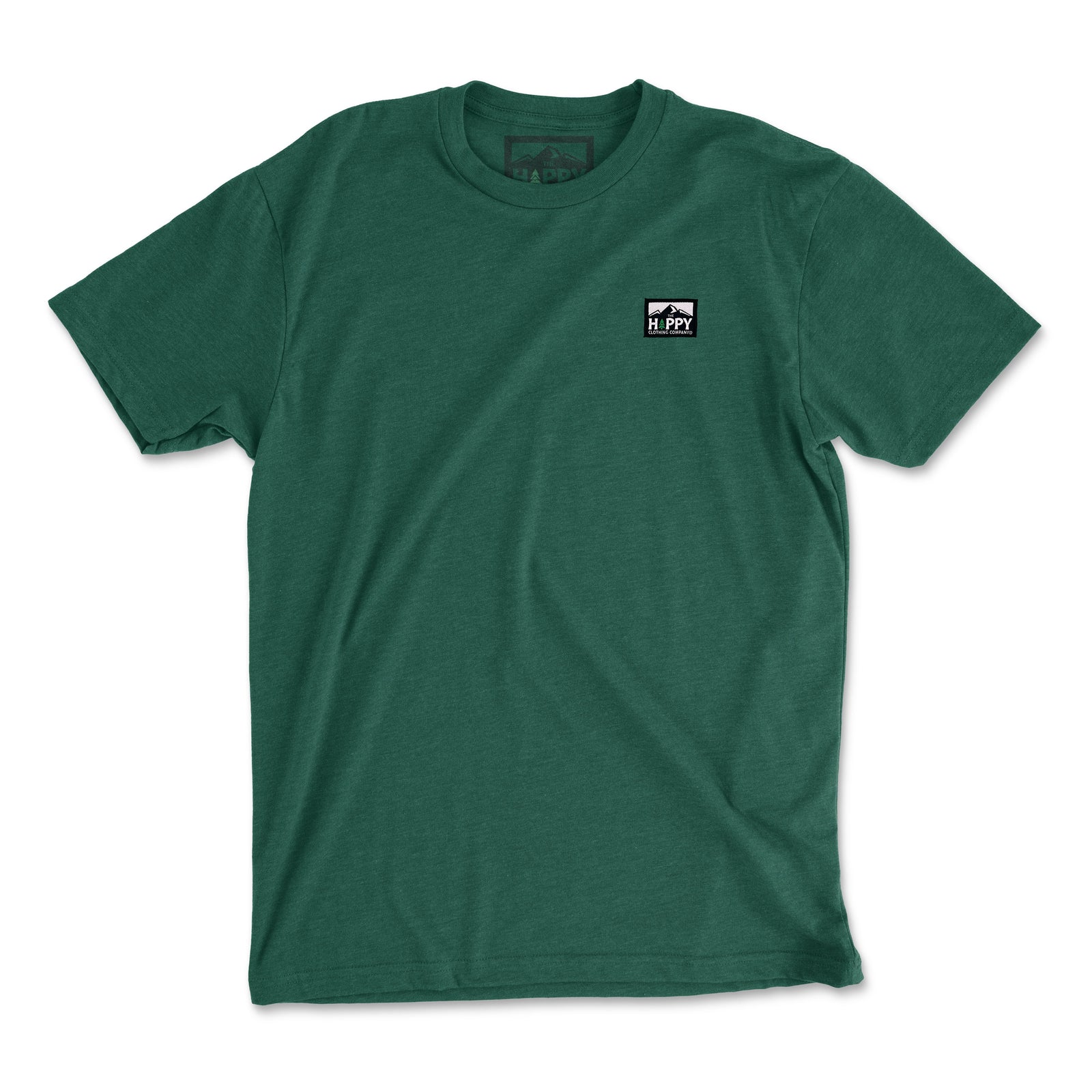 Logo Label 'Explorer Tee' | Lightweight Blend | - The Happy Clothing Company